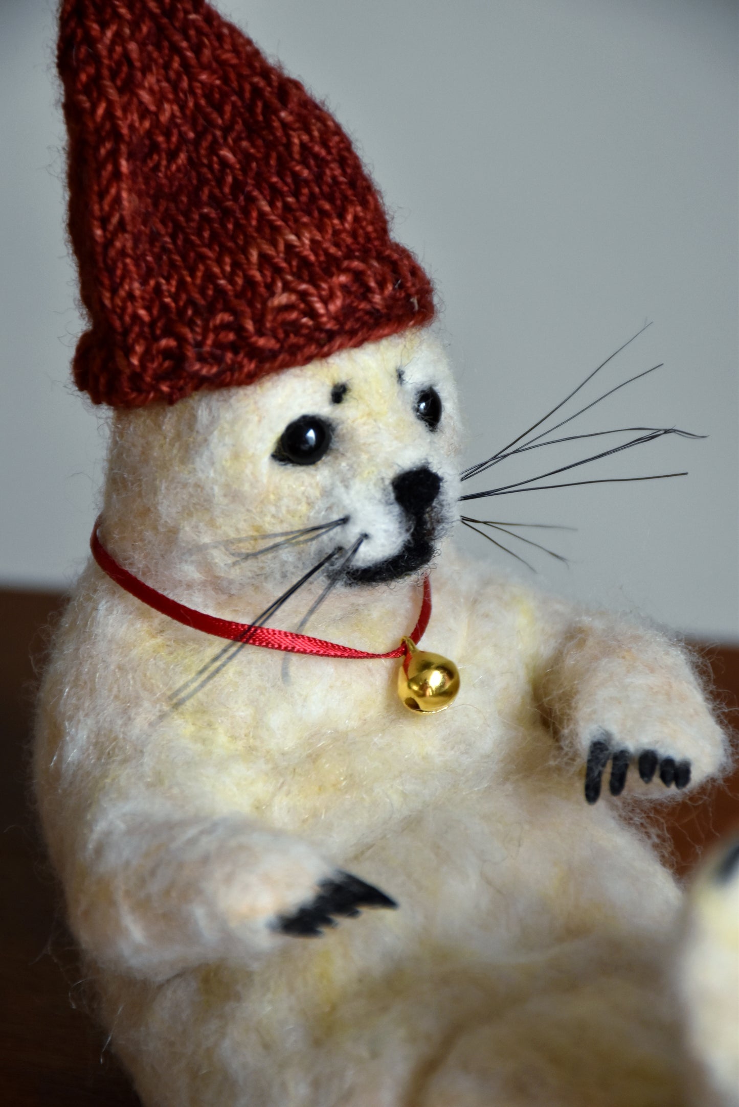 Needle Felted Harp Seal