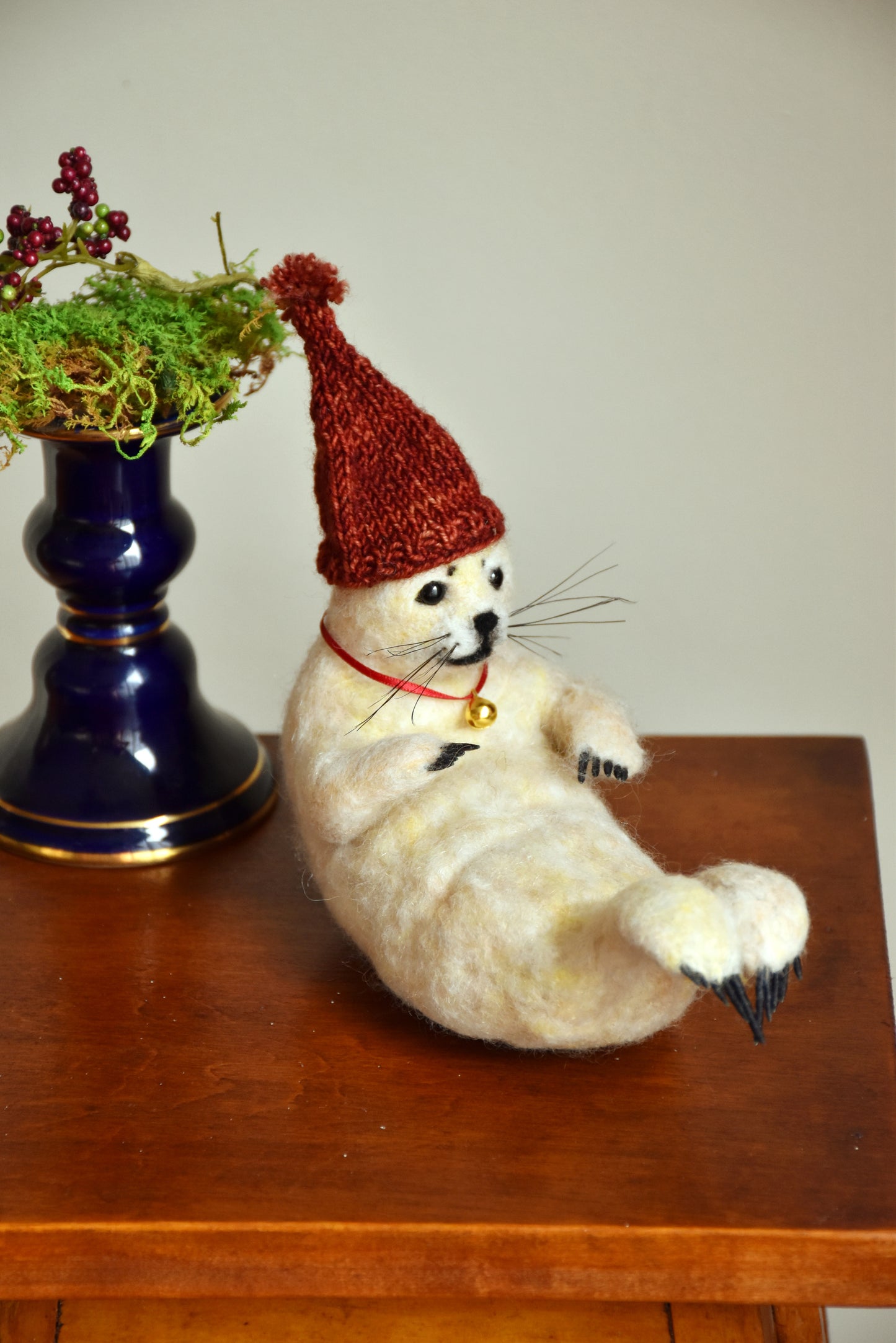 Needle Felted Harp Seal