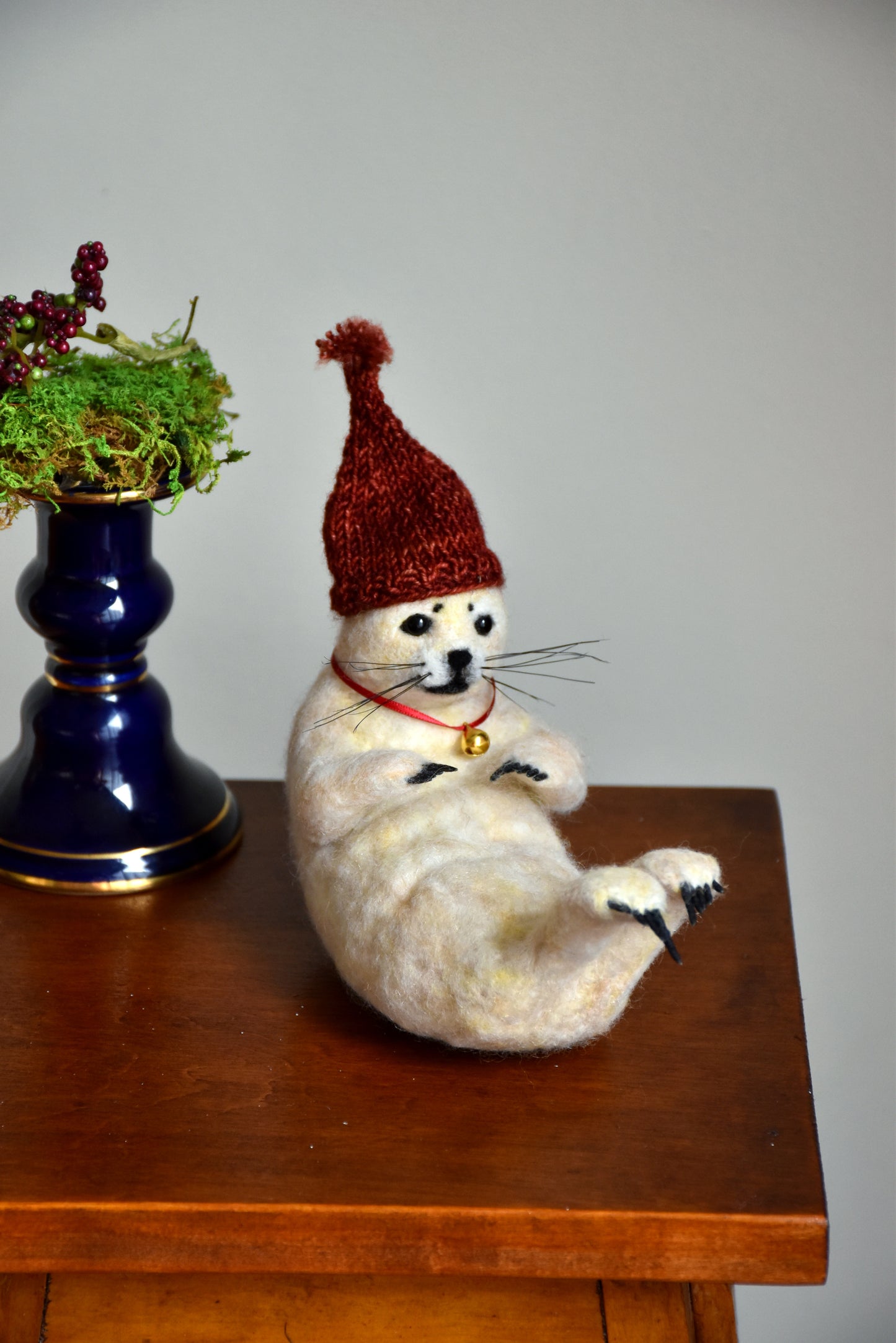 Needle Felted Harp Seal