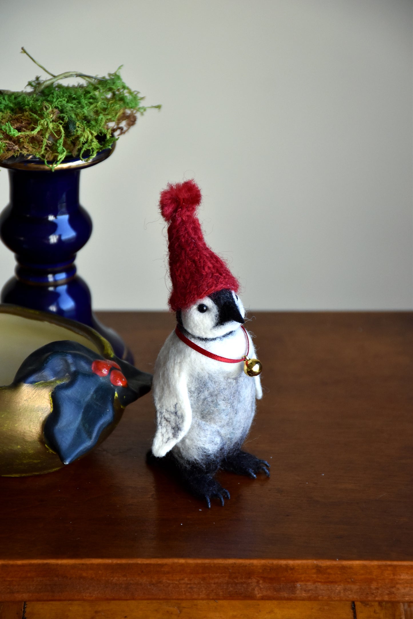 Needle Felted Baby Penguin (reserved)