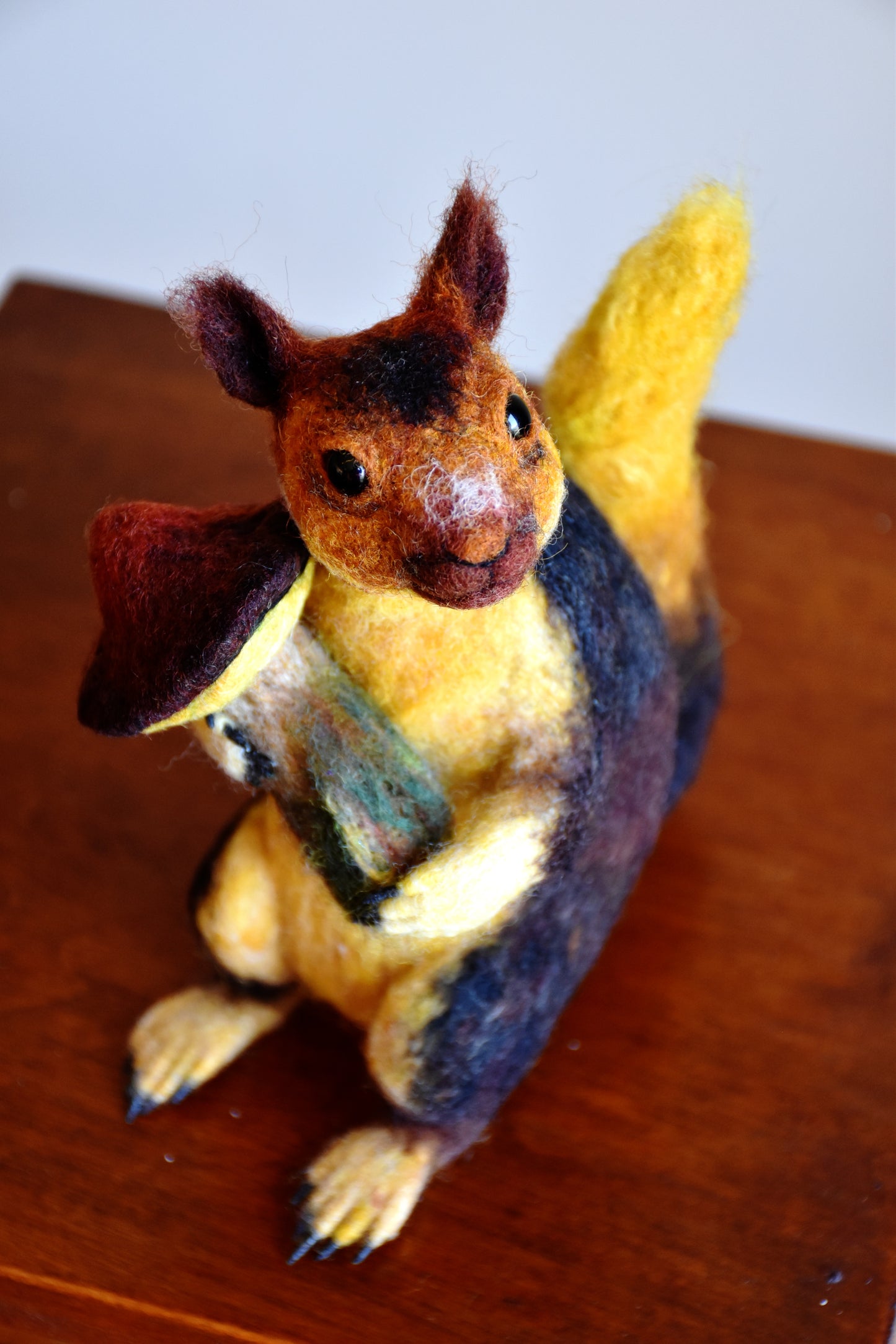 Needle Felted Giant Indian Squirrel