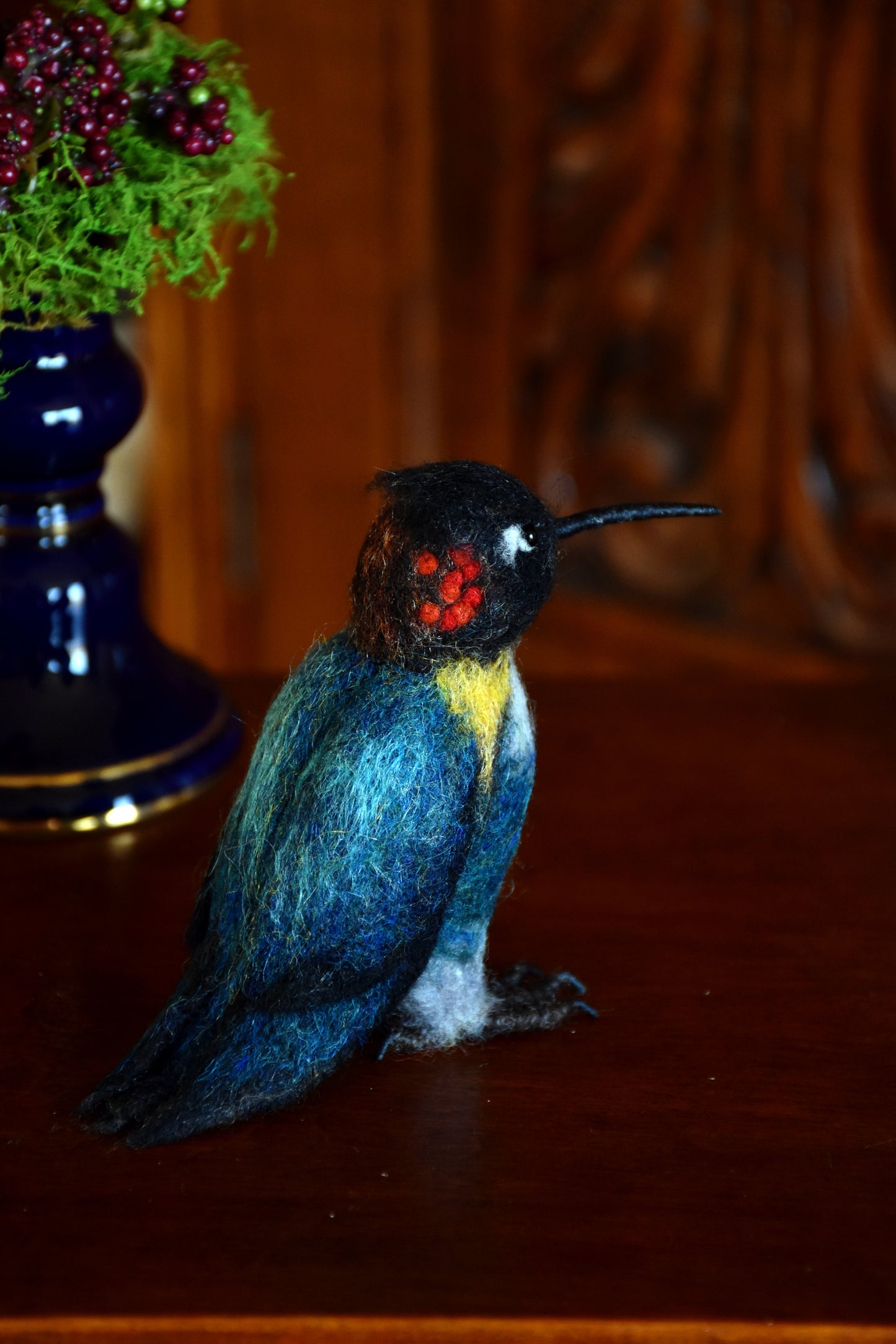 Needle Felted Hummingbird