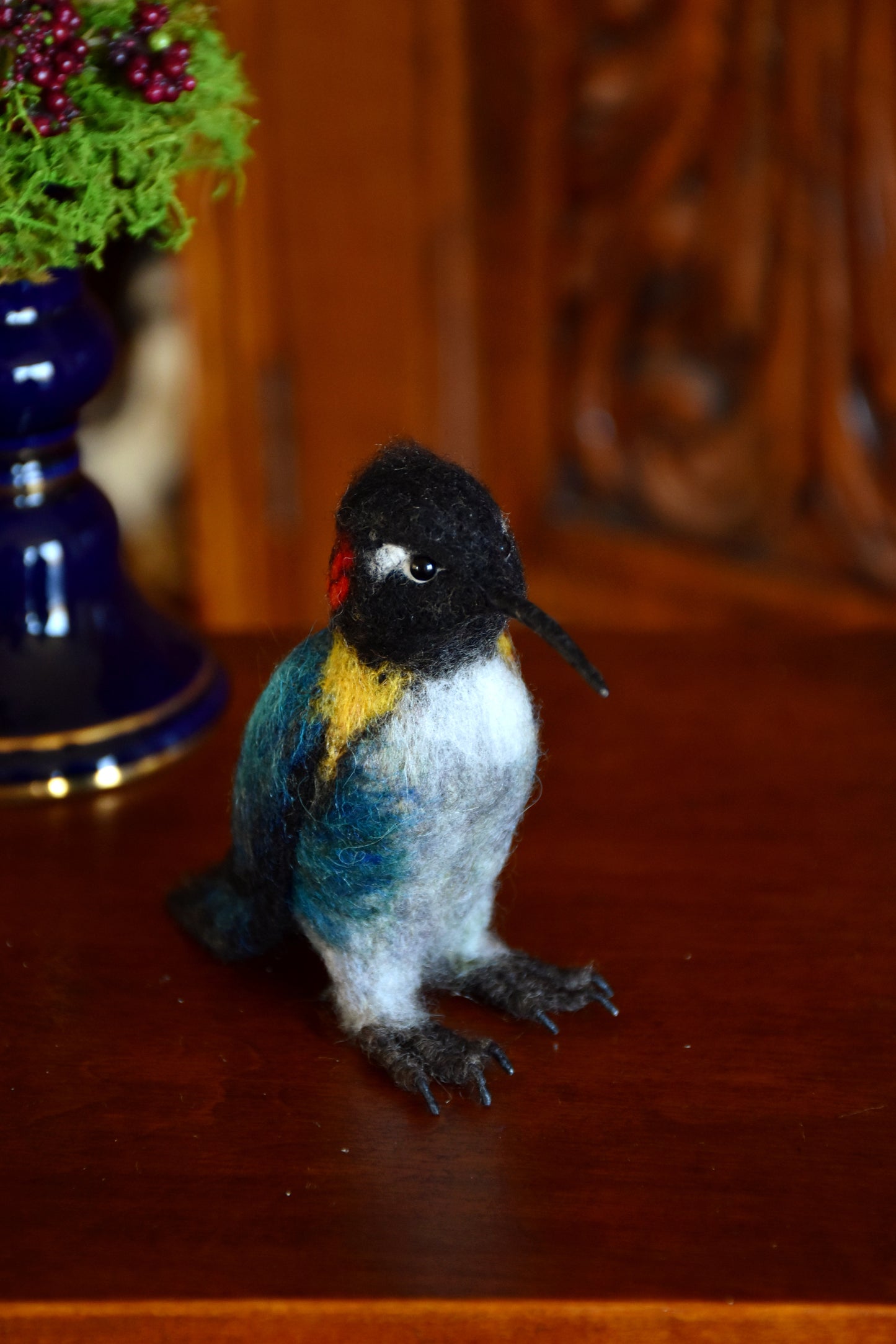 Needle Felted Hummingbird