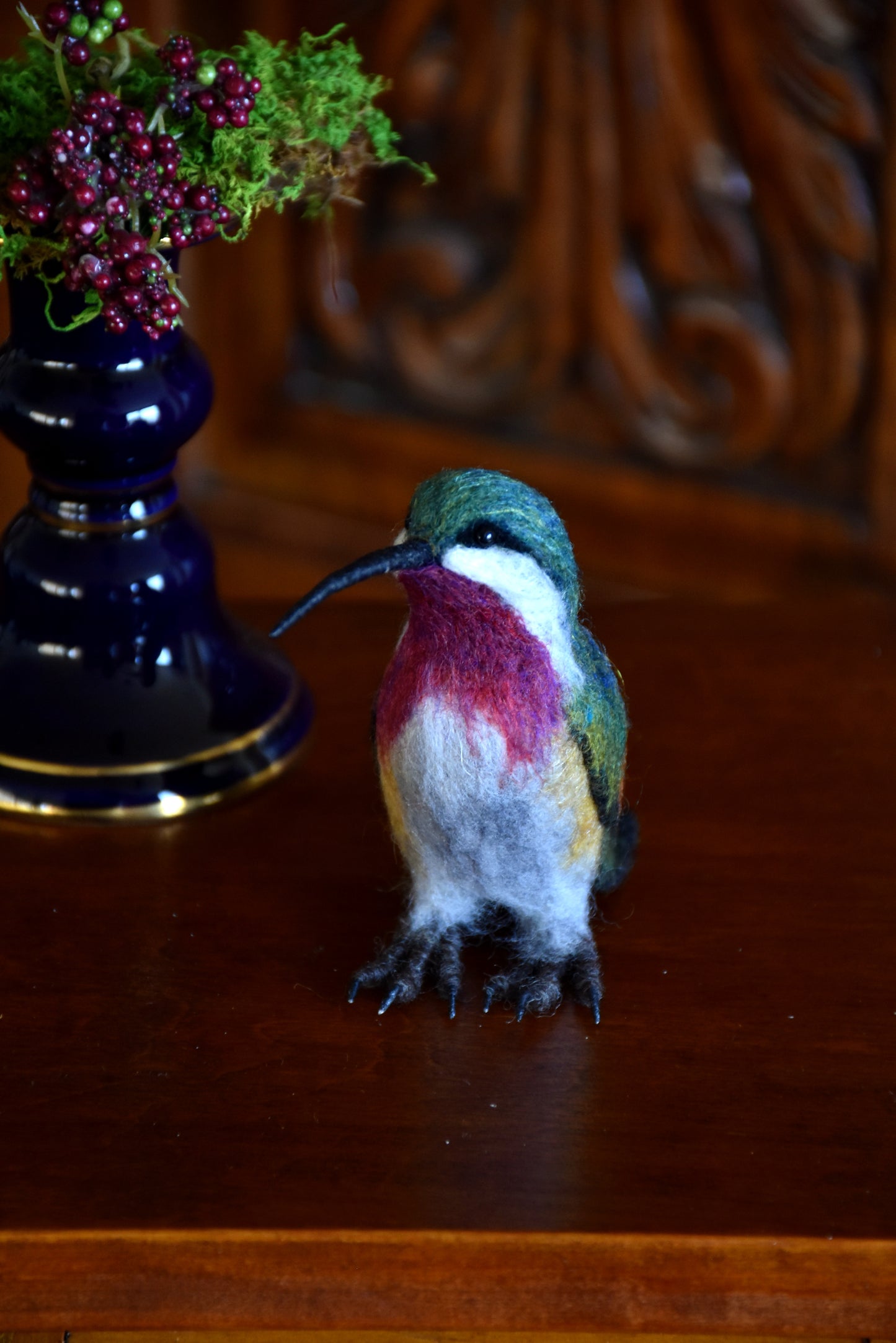 Needle Felted Hummingbird