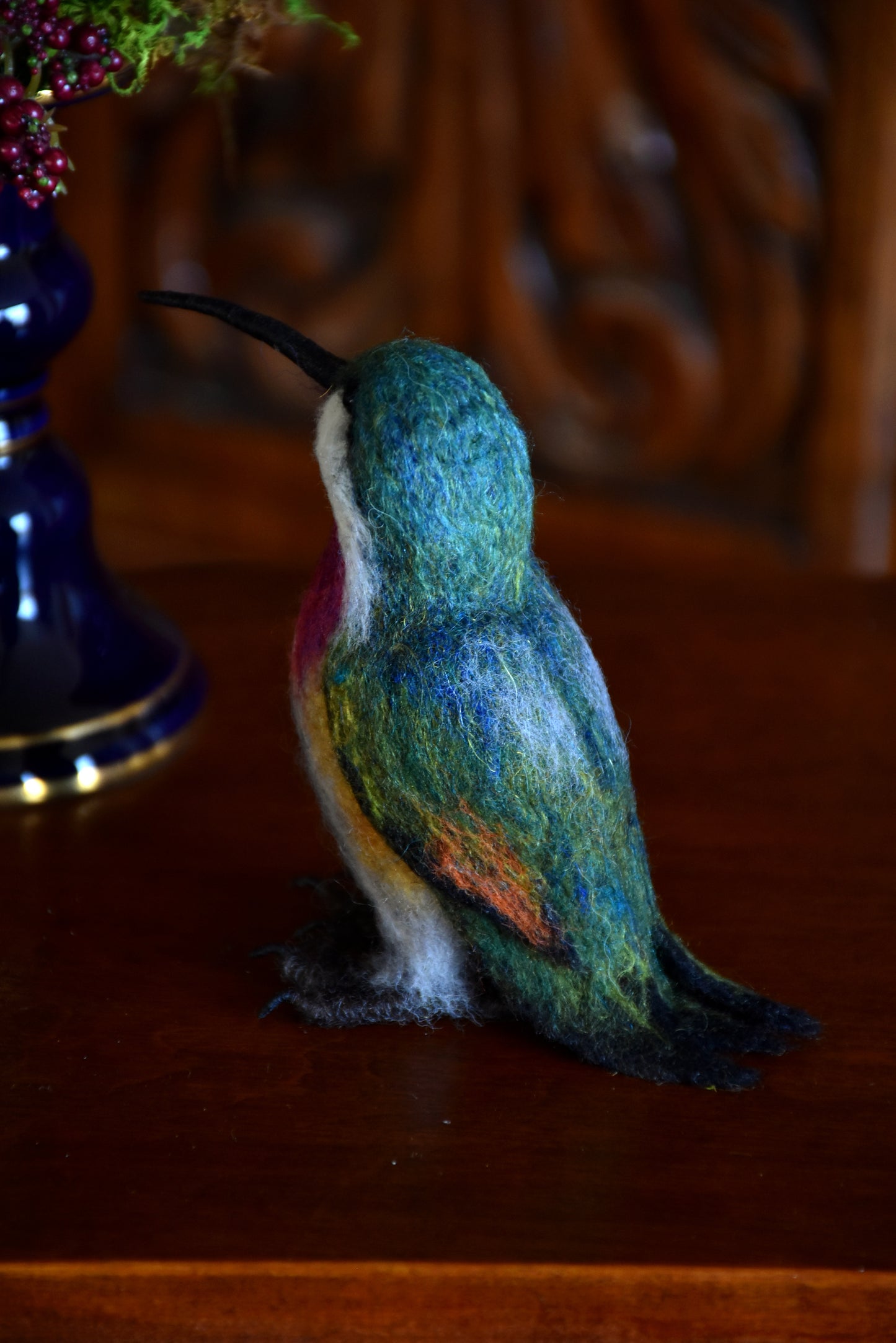 Needle Felted Hummingbird