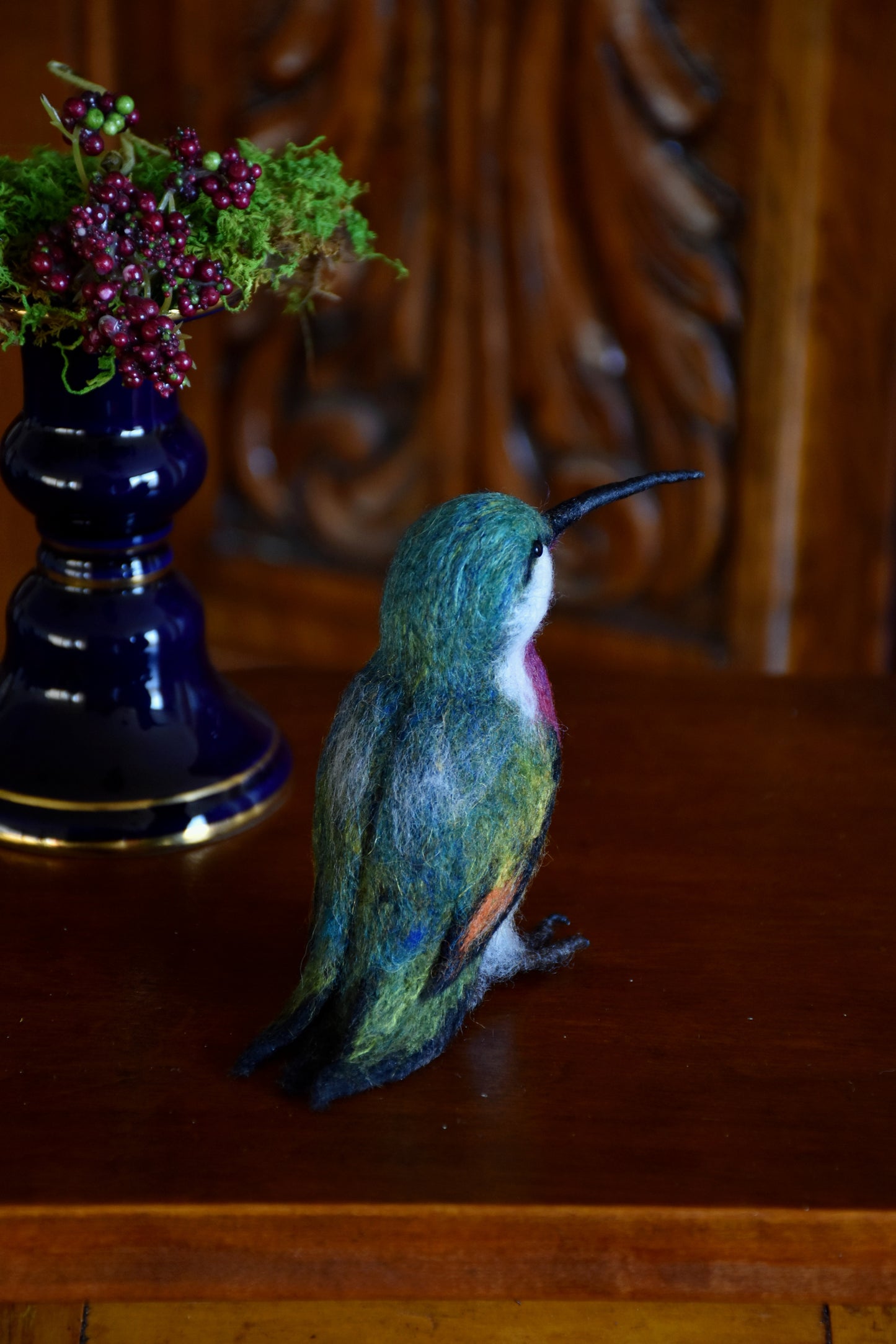 Needle Felted Hummingbird