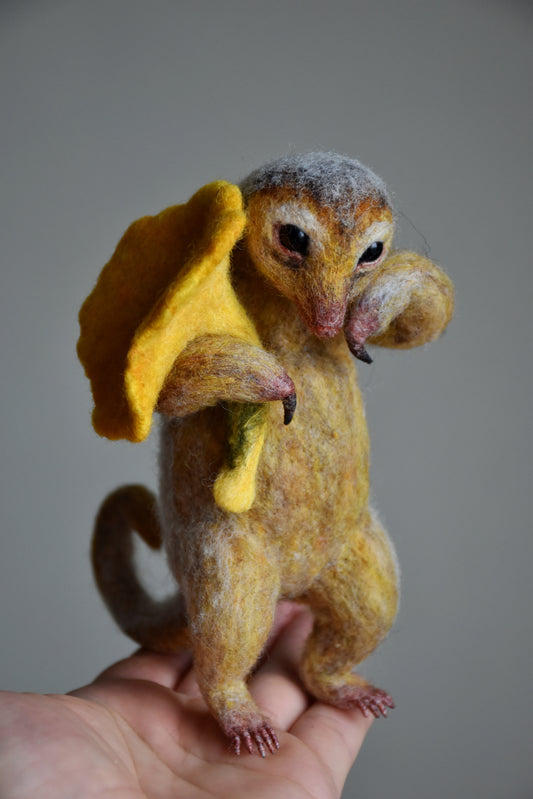 Needle Felted Anteater Silky