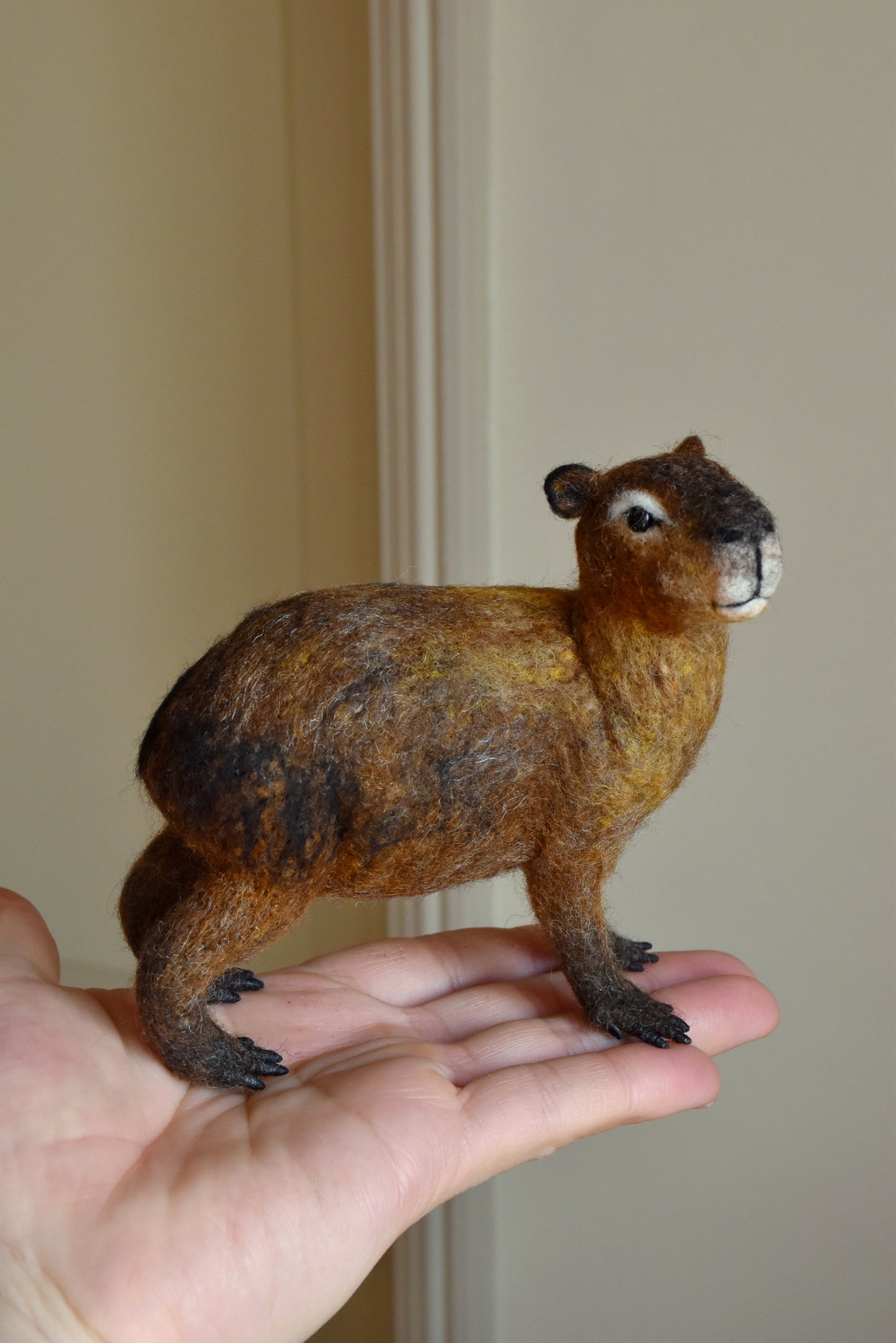 Needle Felted Capybara