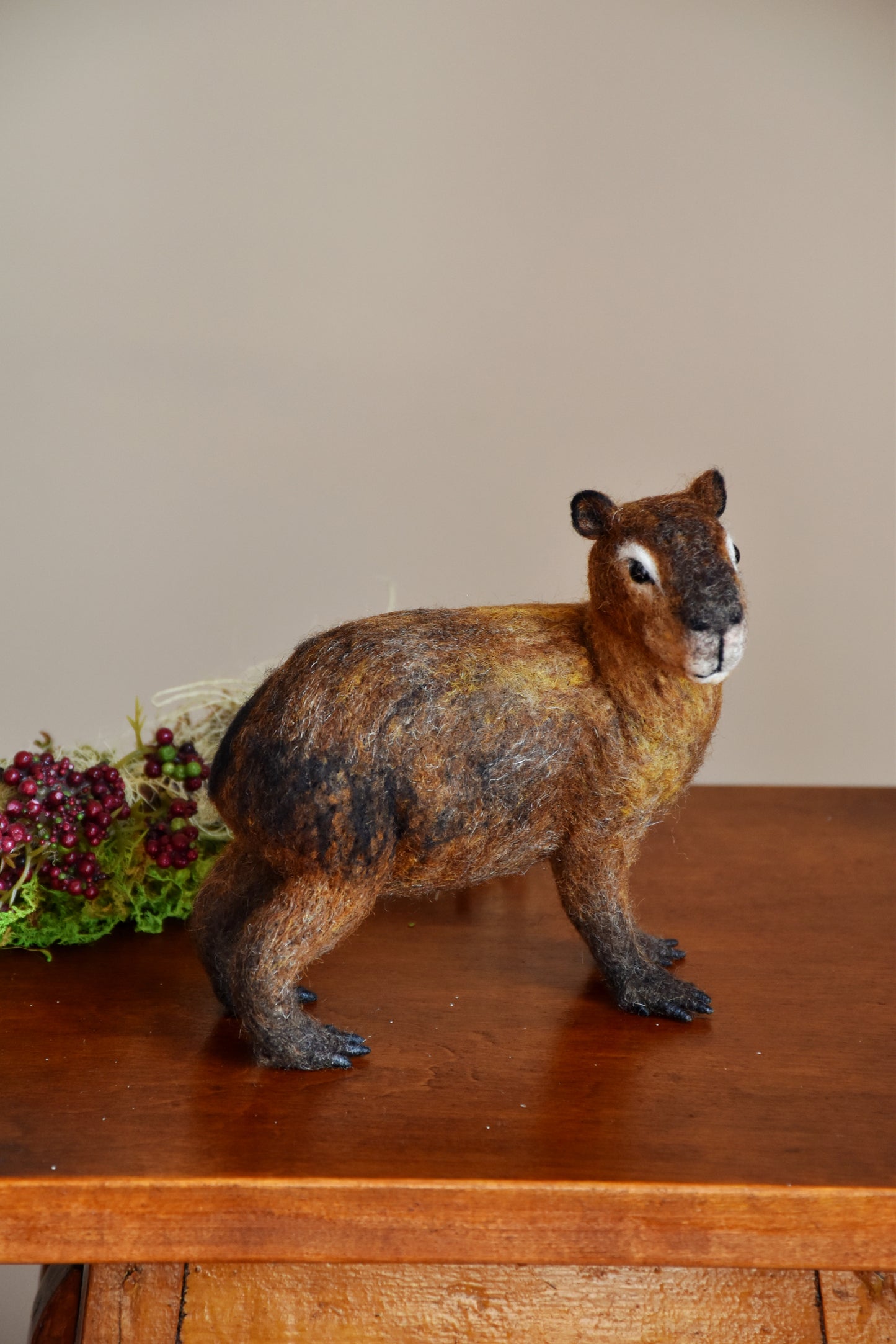 Needle Felted Capybara