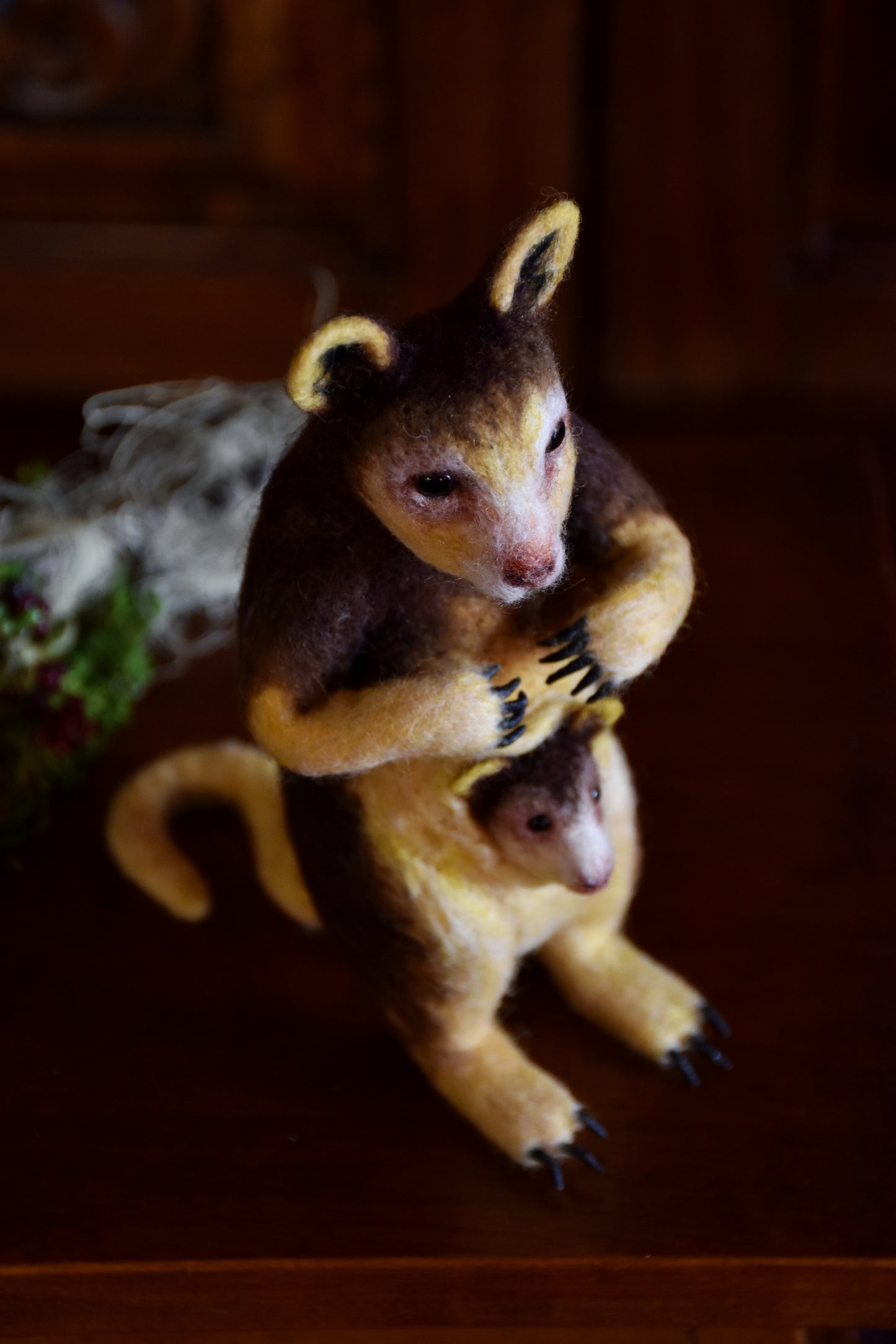 Needle Felted Matschies Tree Kangaroo