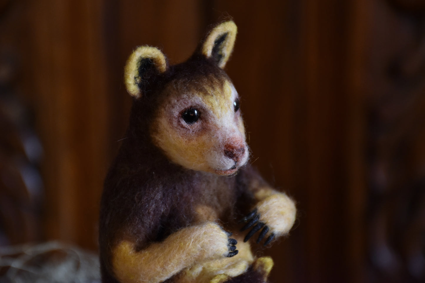 Needle Felted Matschies Tree Kangaroo