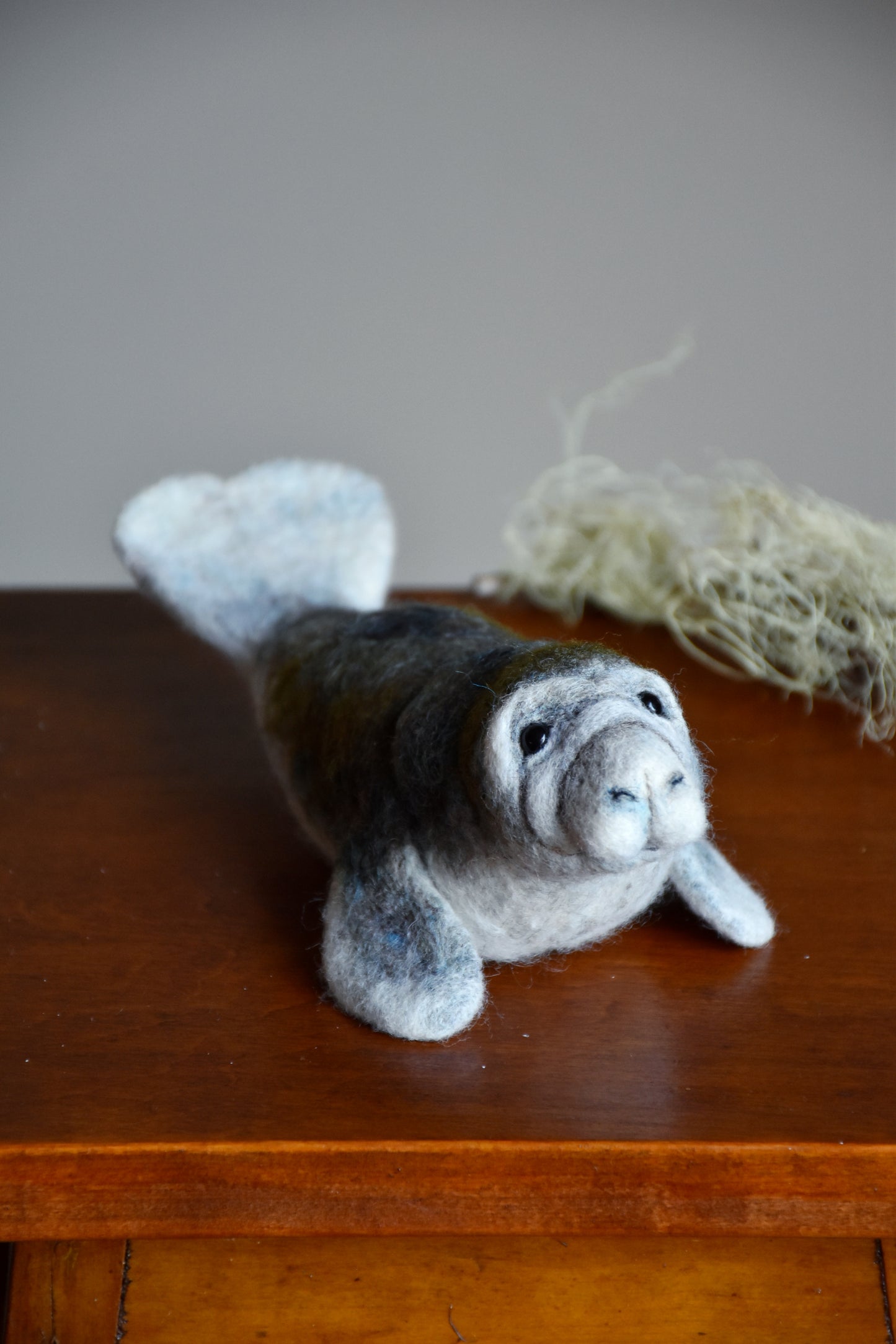 Needle Felted Manatee