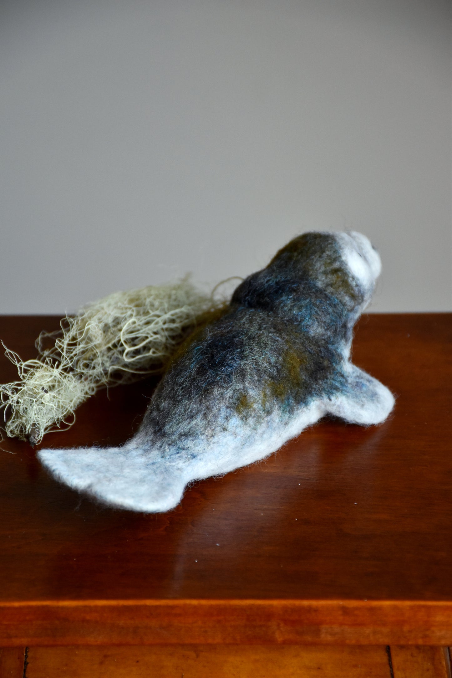 Needle Felted Manatee