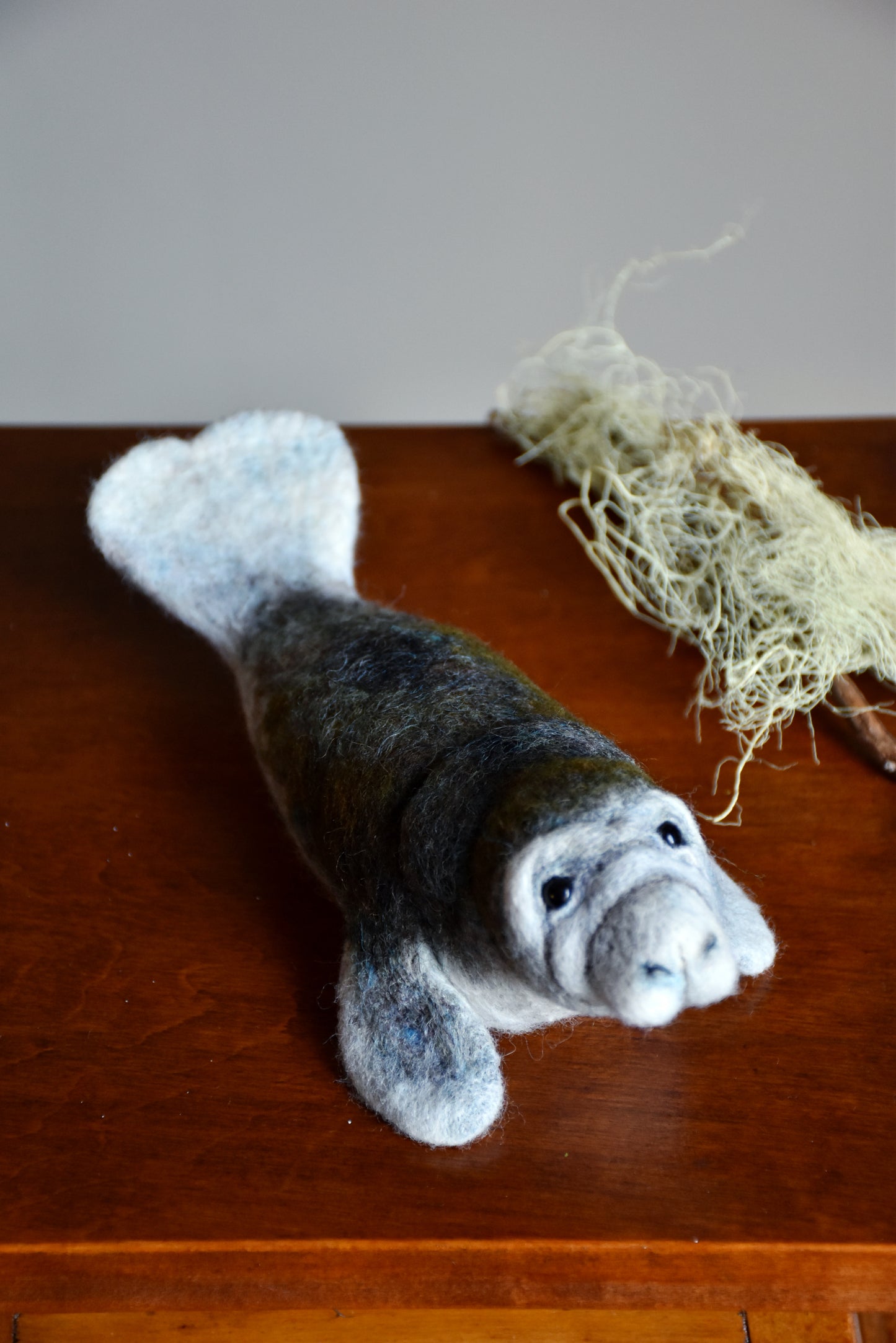 Needle Felted Manatee