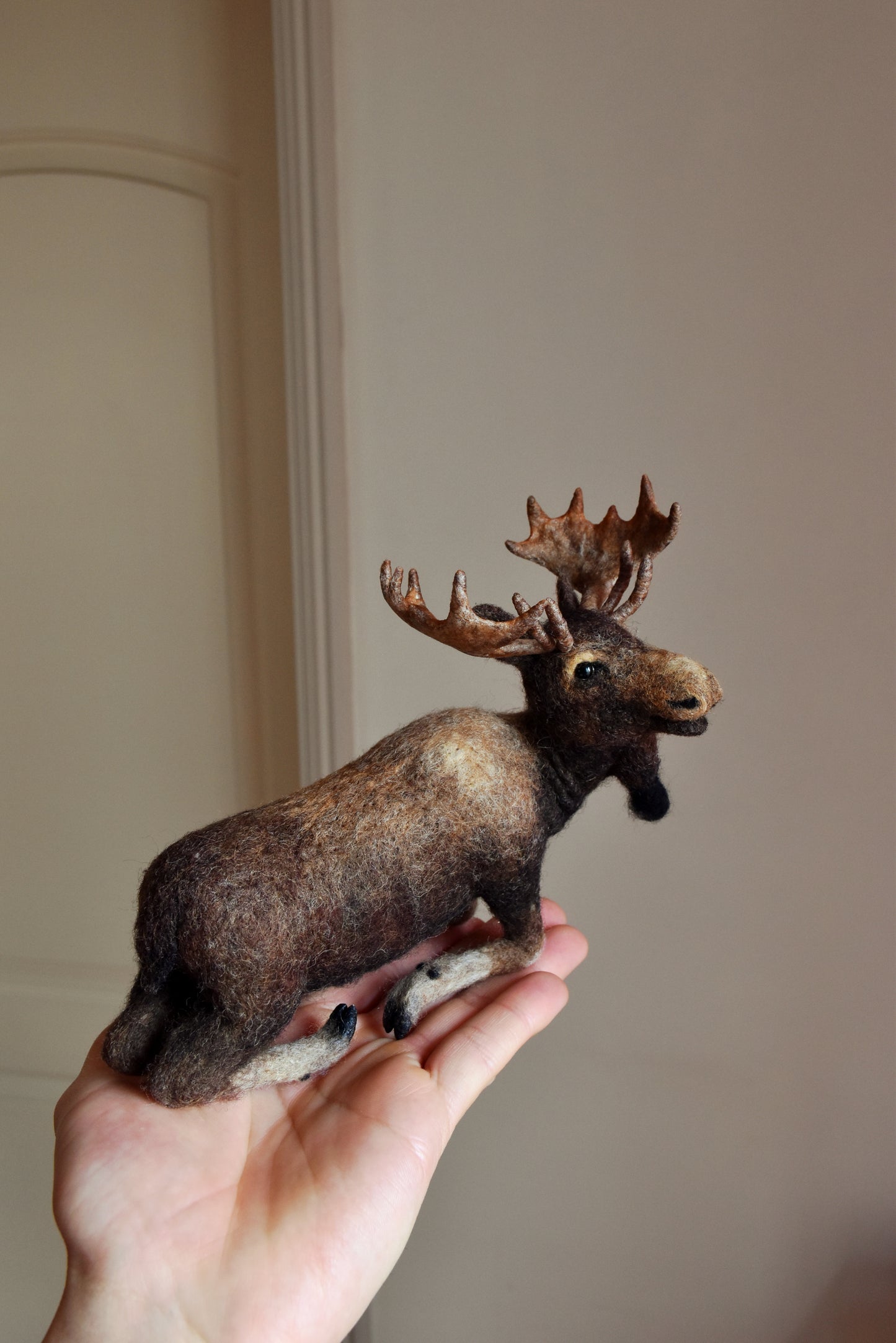 Needle Felted Moose
