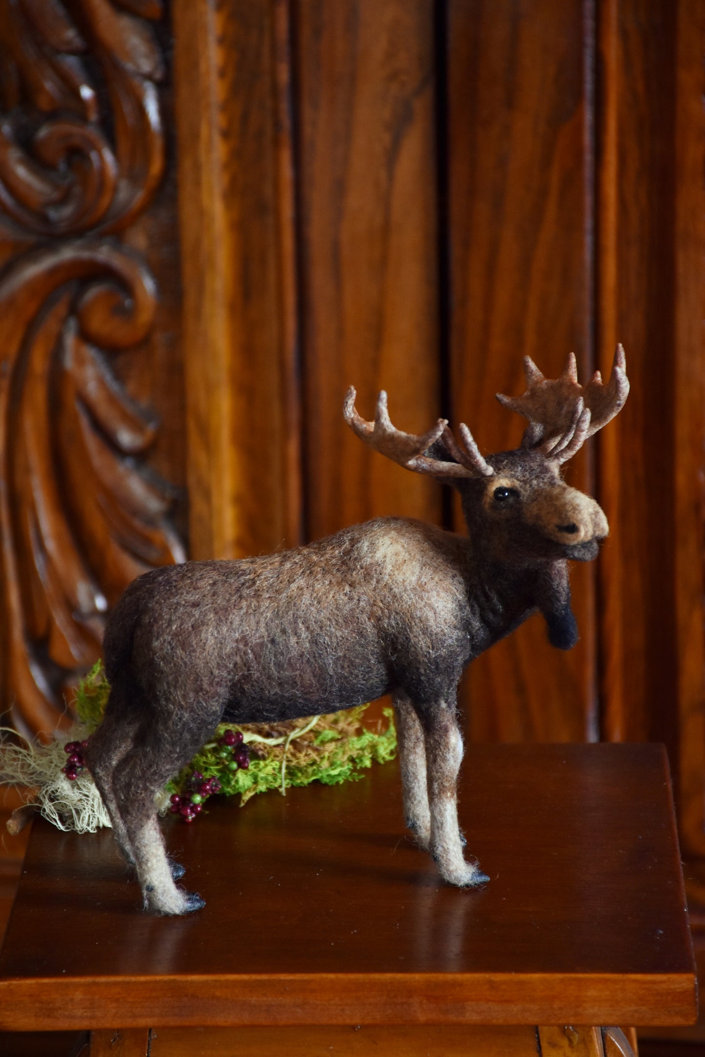 Needle Felted Moose
