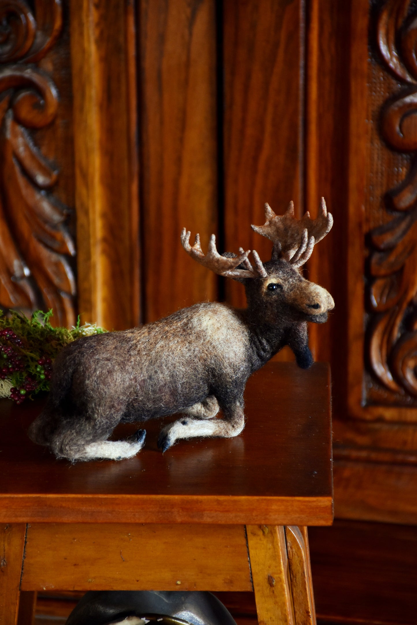Needle Felted Moose