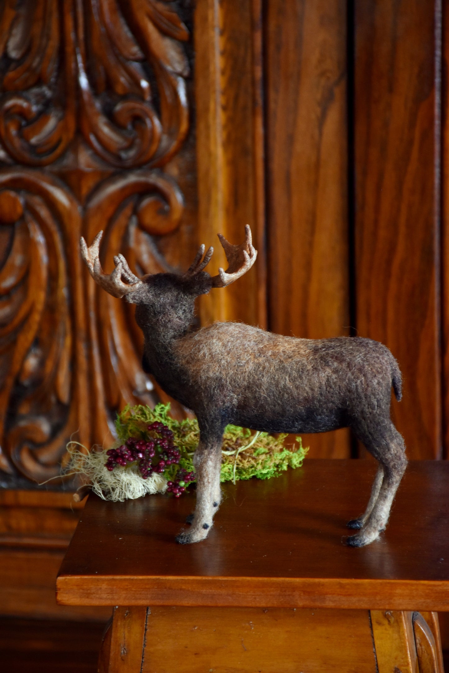 Needle Felted Moose