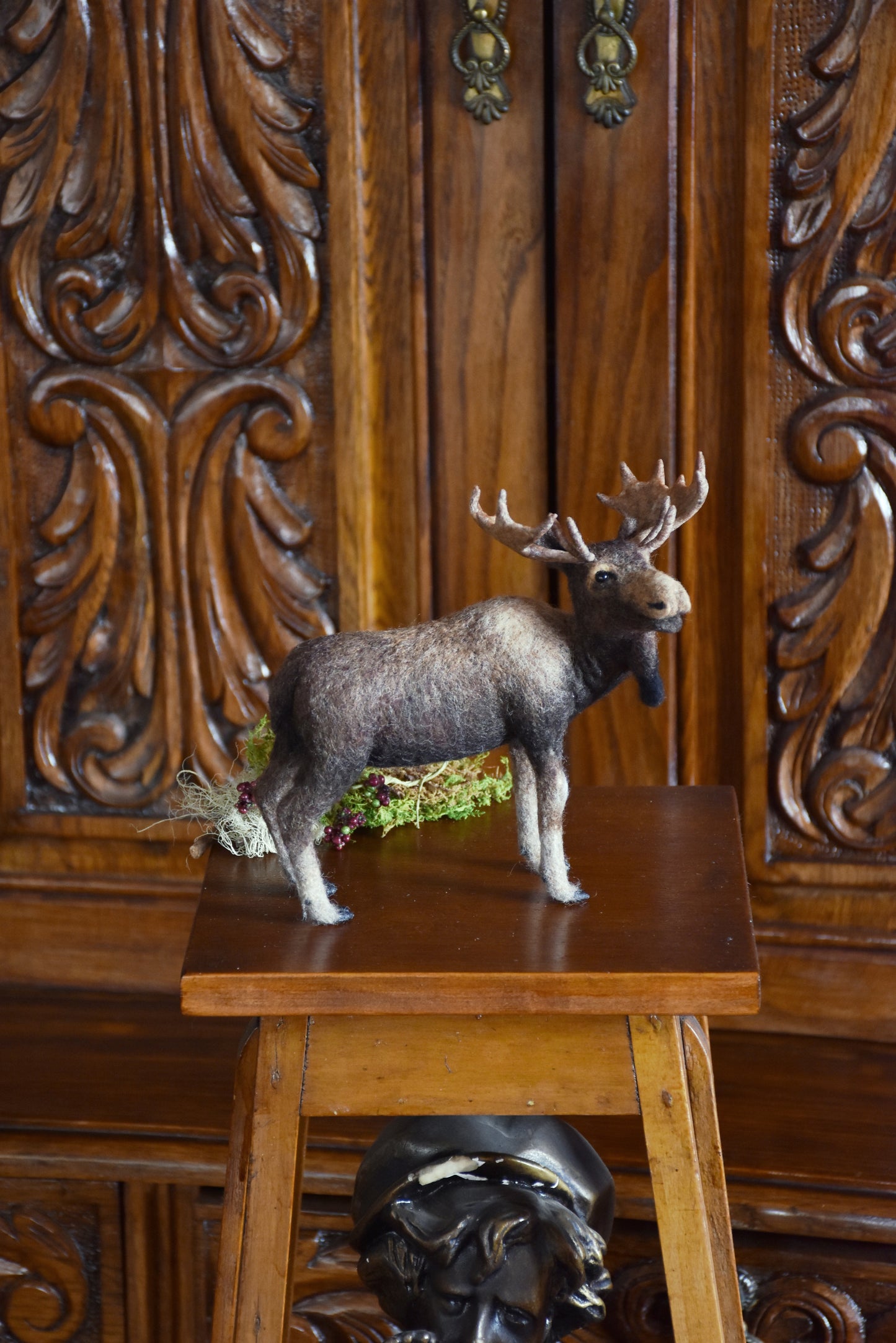 Needle Felted Moose