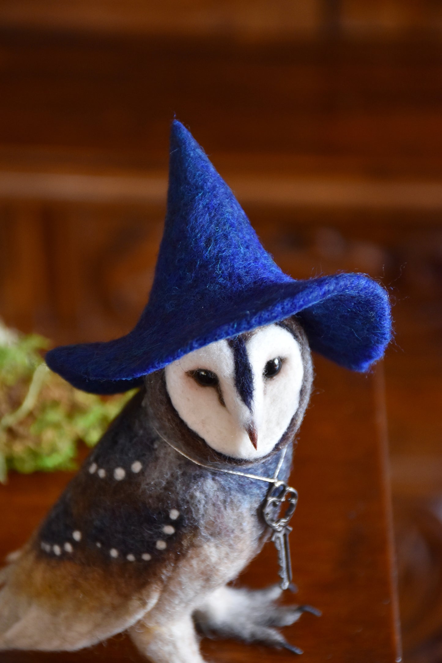 Needle Felted Owl Hats