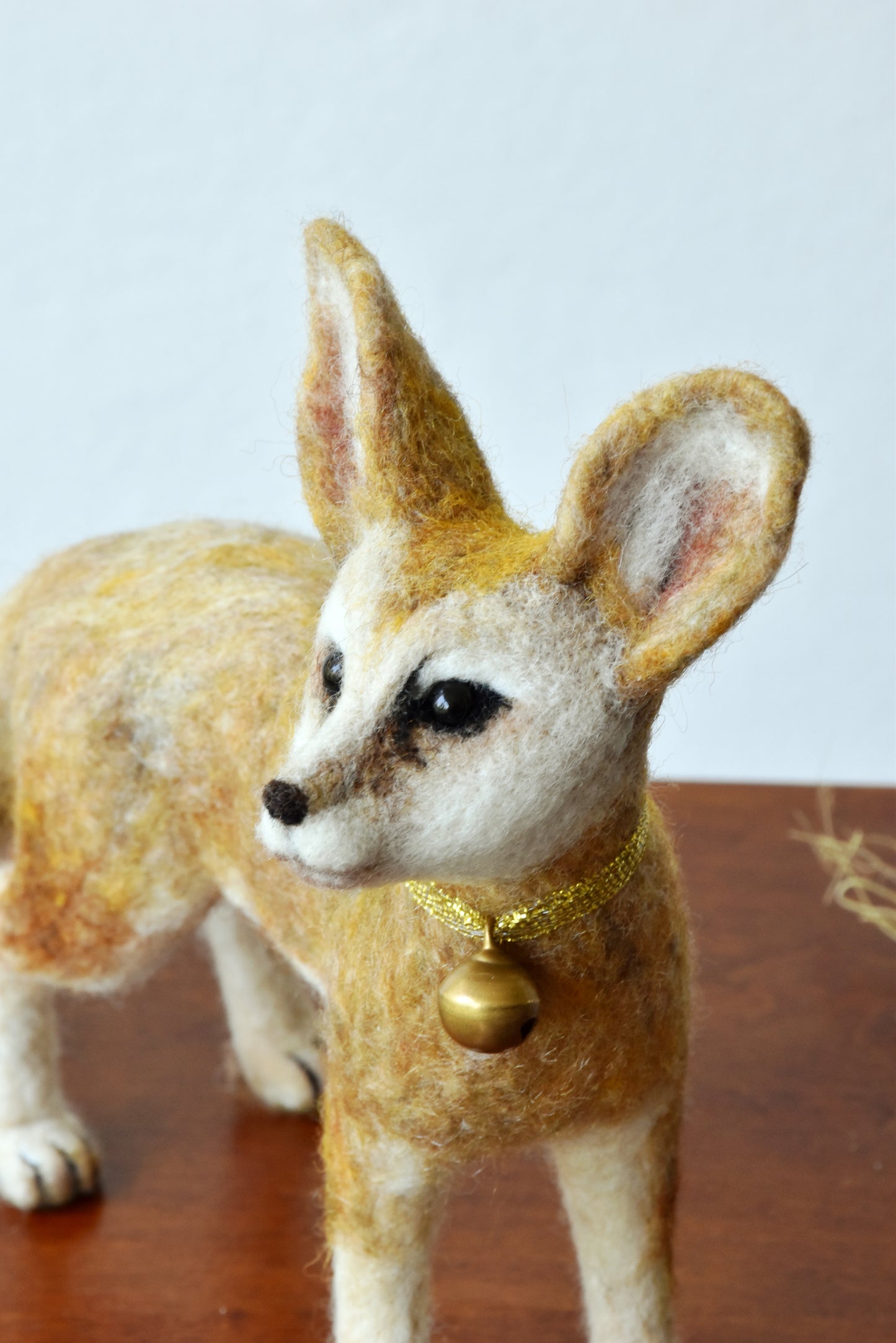 Needle Felted Fenec Fox