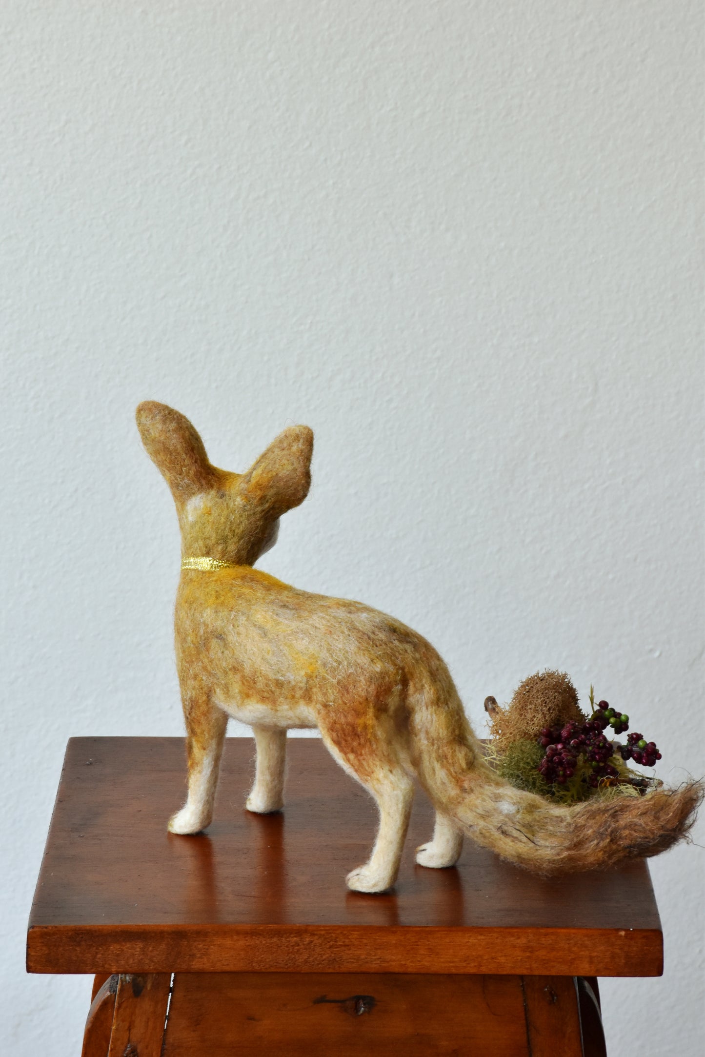 Needle Felted Fenec Fox