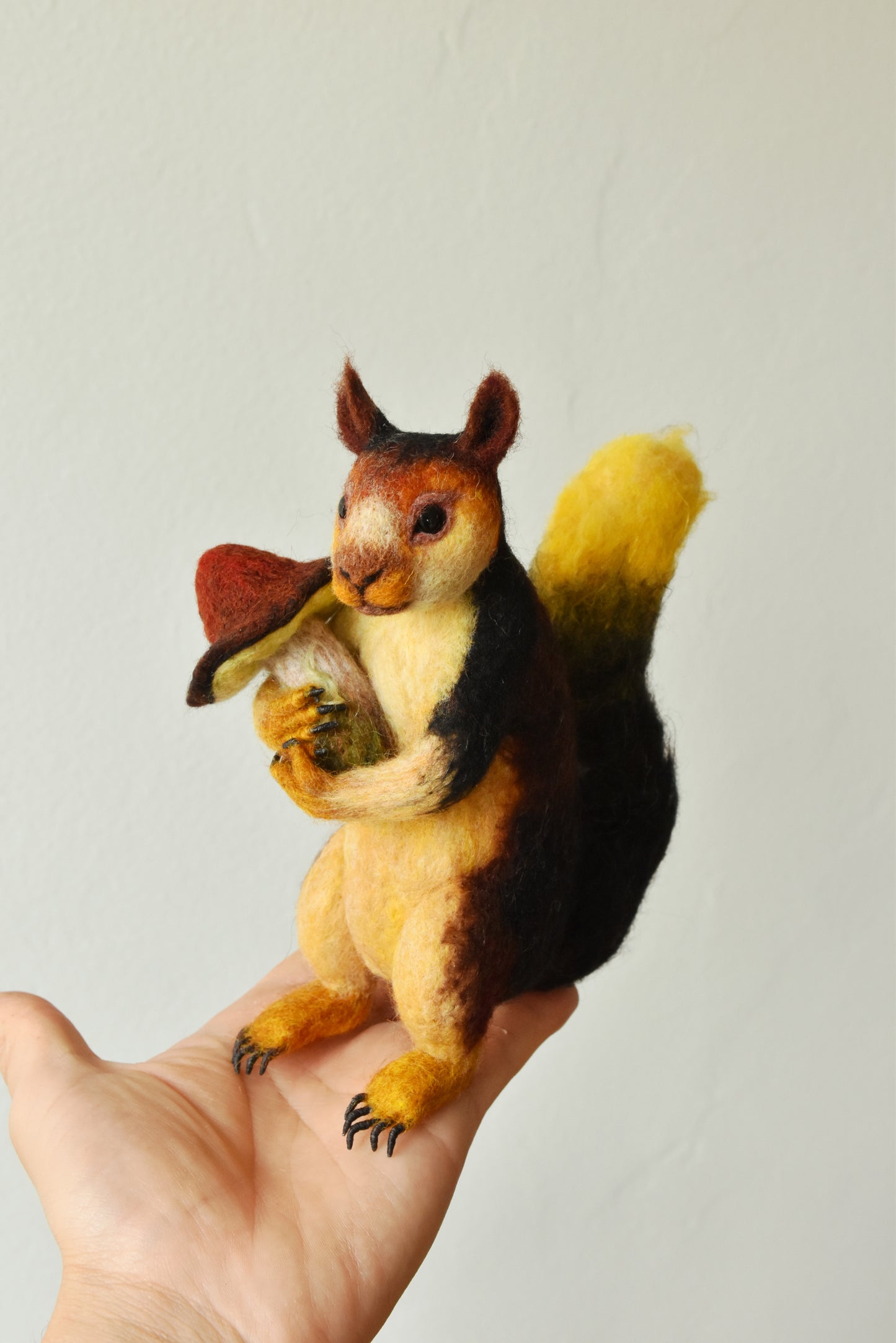 Needle Felted Giant Indian Squirrel