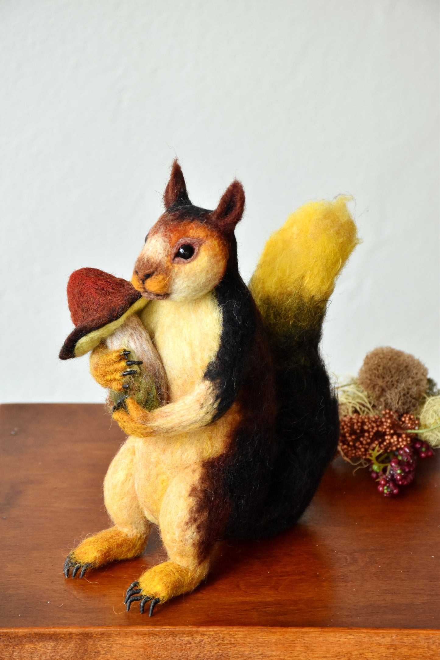 Needle Felted Giant Indian Squirrel