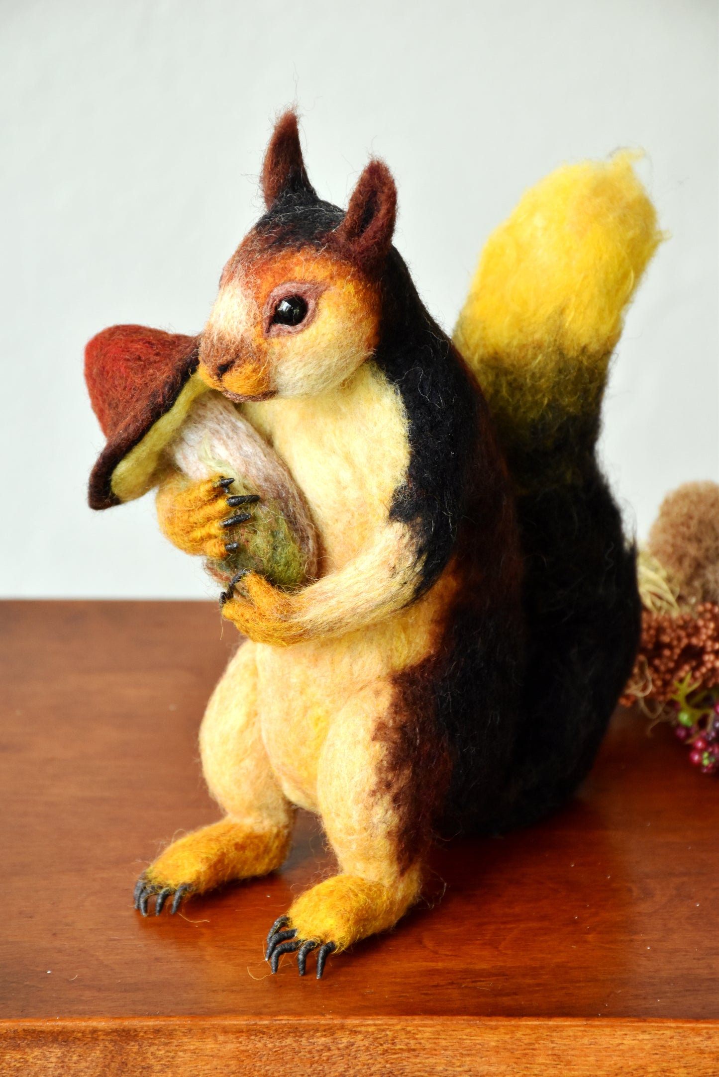 Needle Felted Giant Indian Squirrel