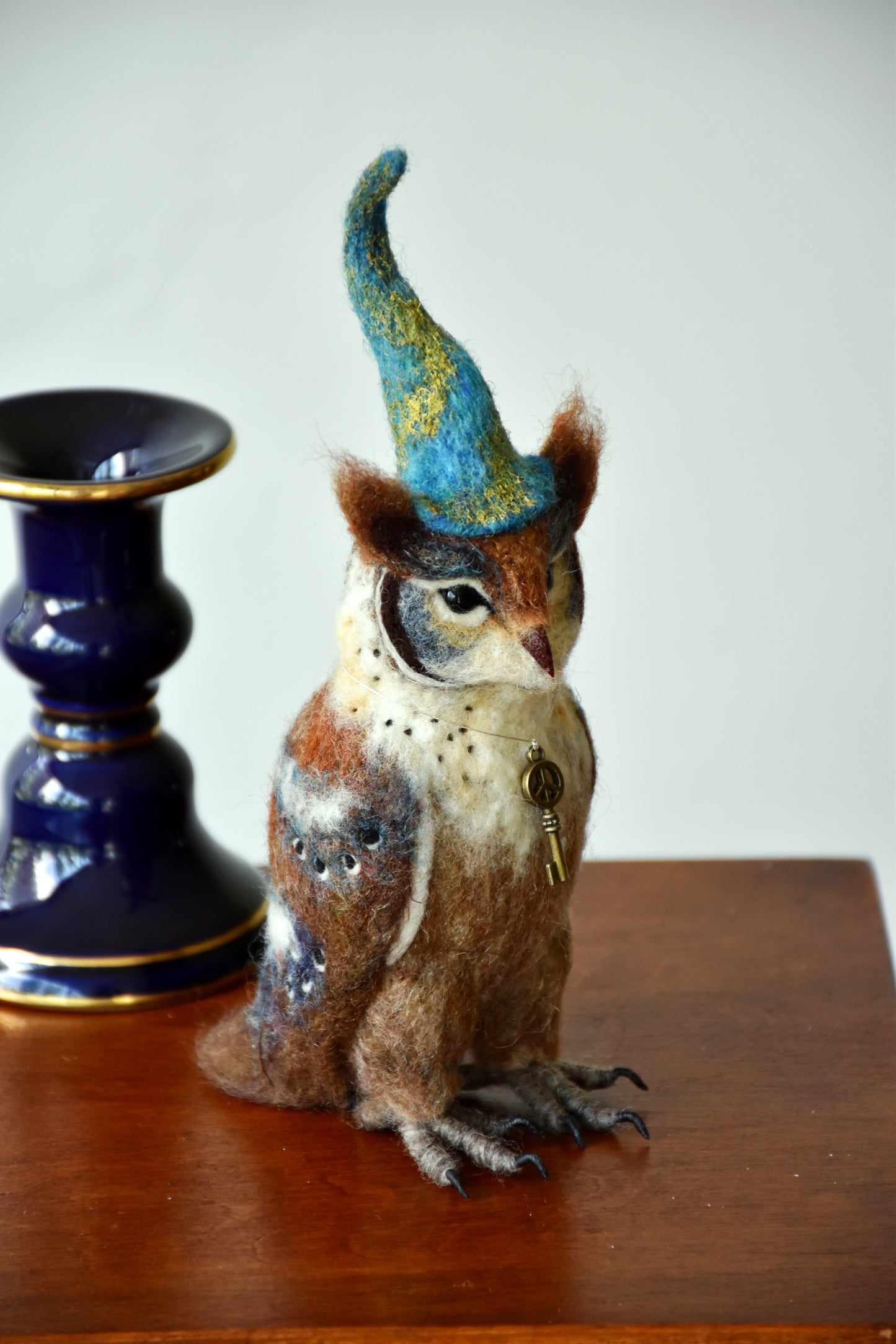 Needle Felted Magical Owl