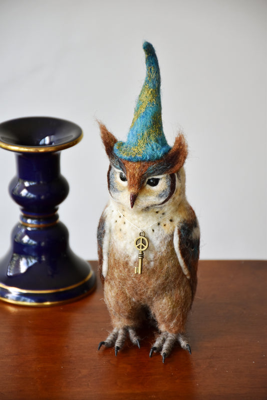 Needle Felted Magical Owl