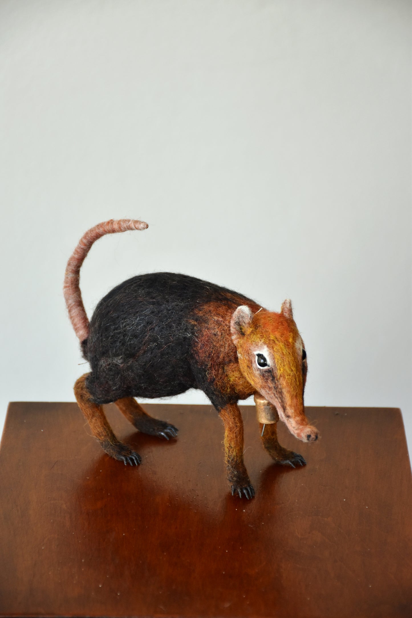 Needle Felted Elephant Shrew