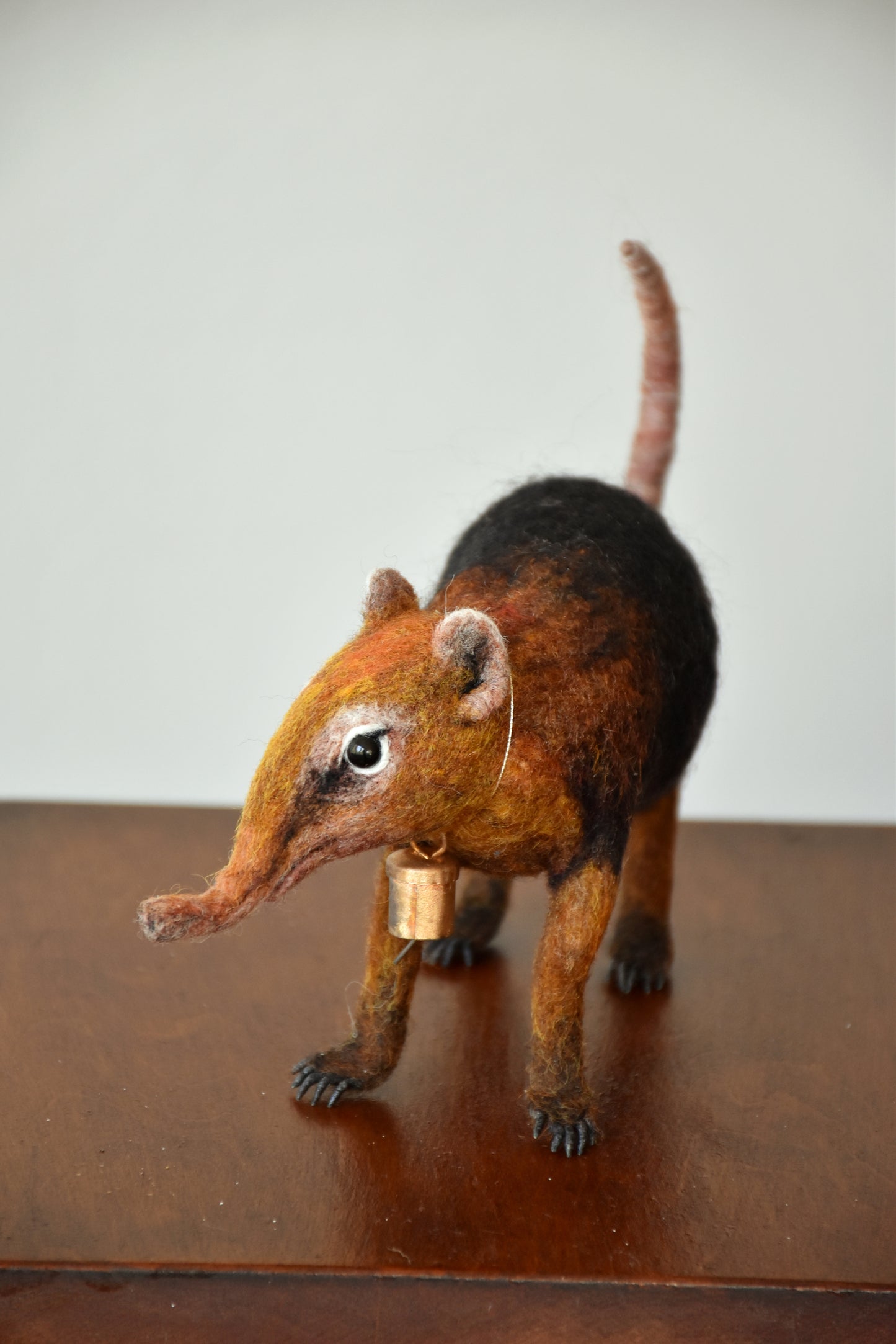 Needle Felted Elephant Shrew