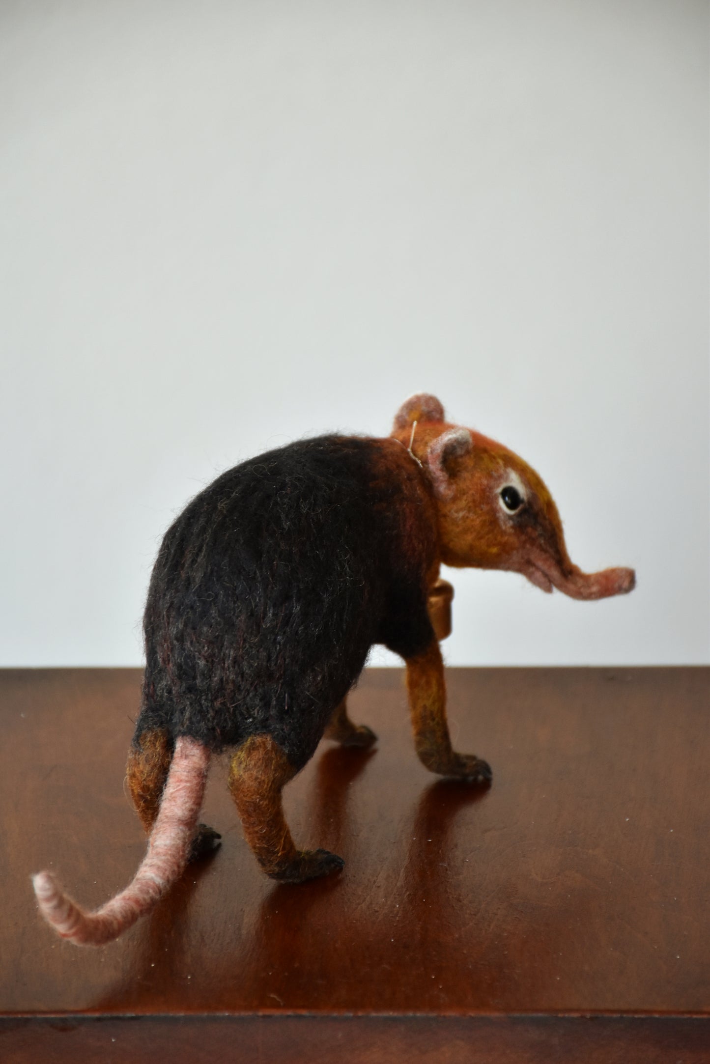 Needle Felted Elephant Shrew