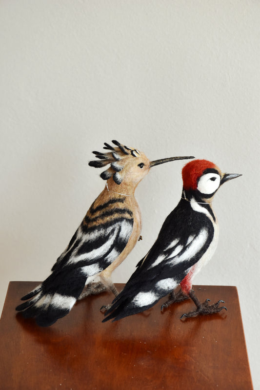 Needle Felted Pack Birds