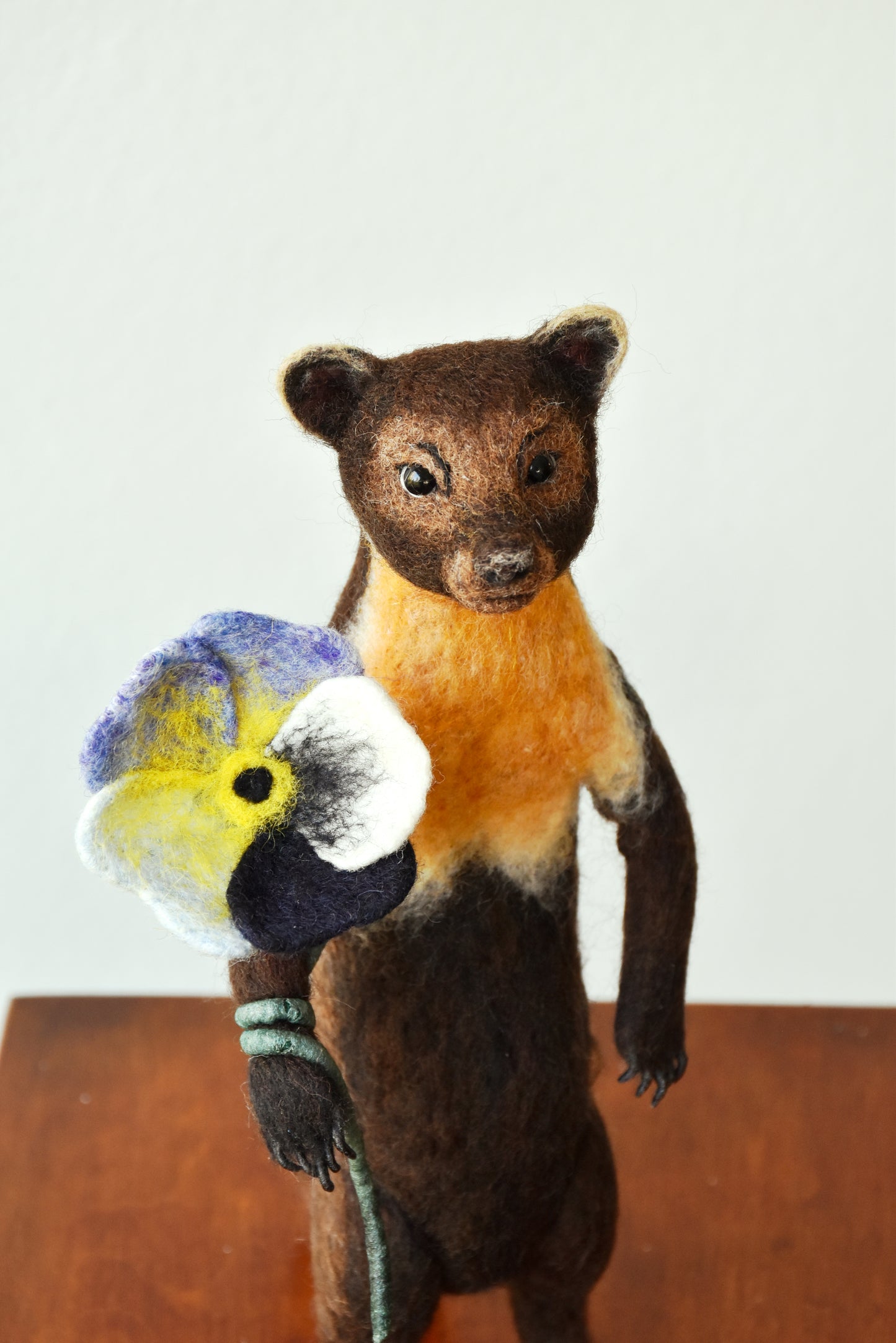 Needle Felted Marten