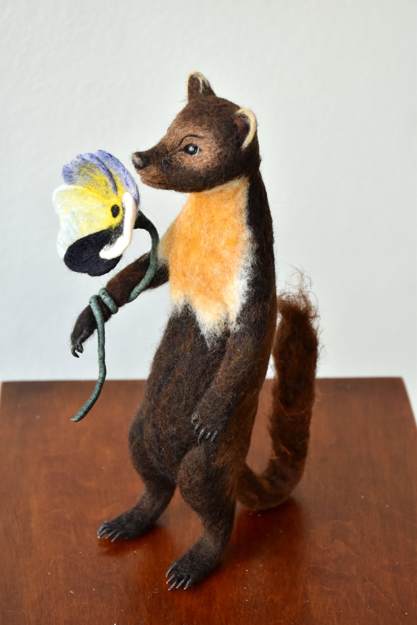 Needle Felted Marten