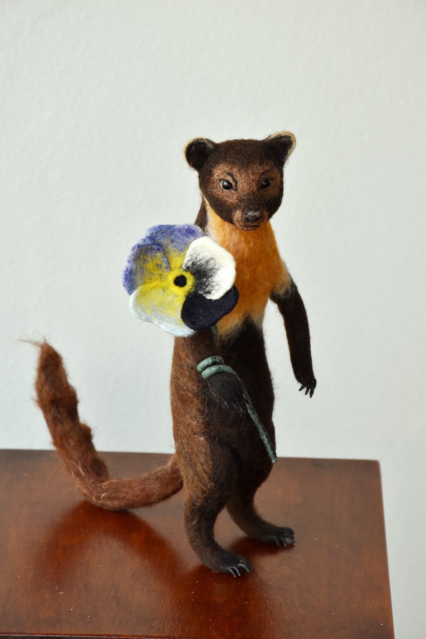 Needle Felted Marten