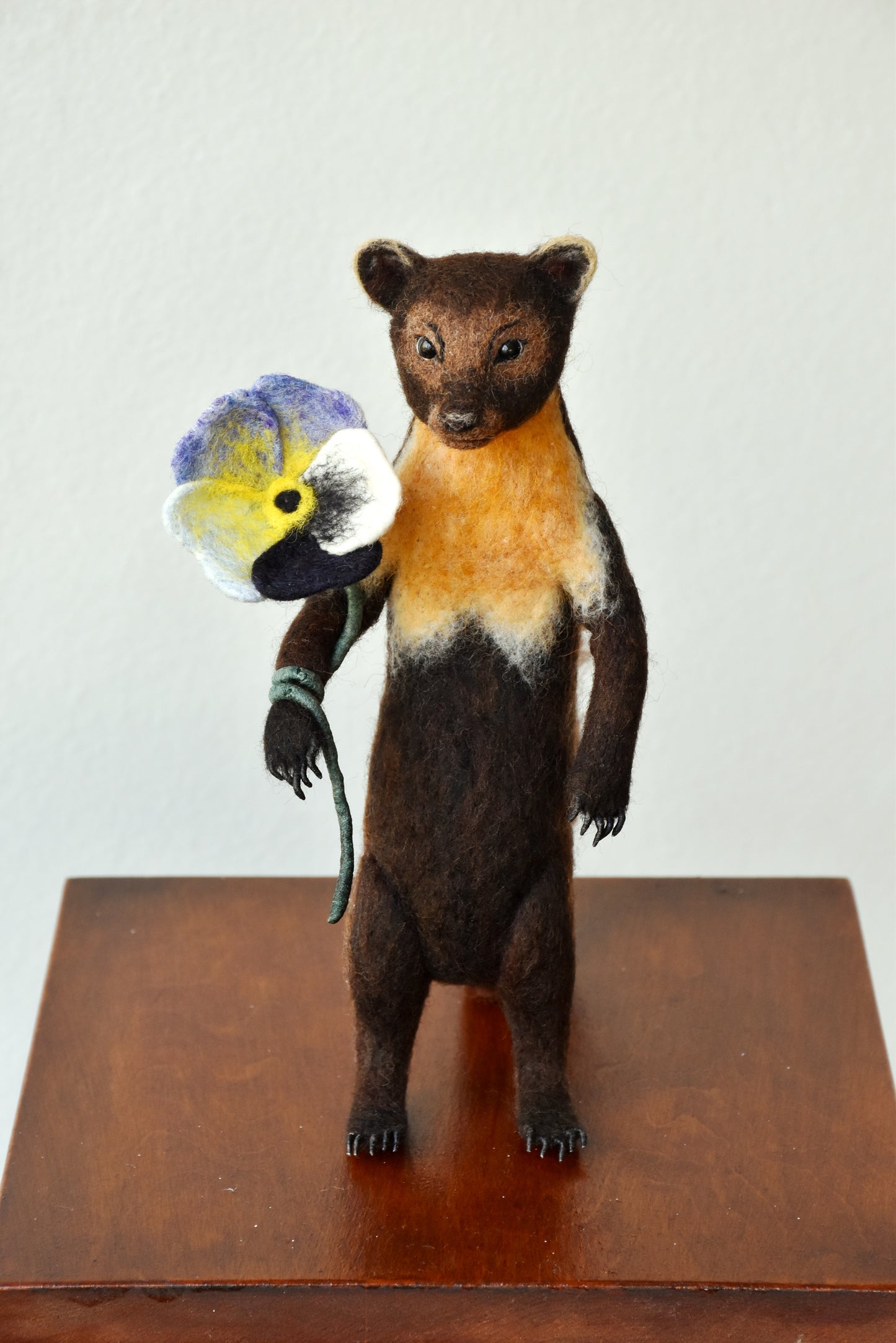 Needle Felted Marten