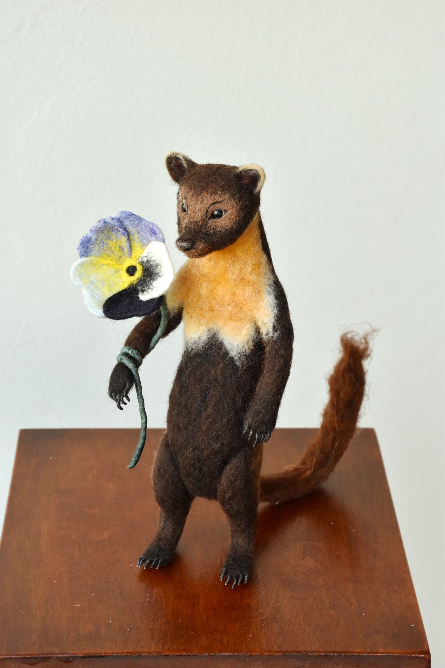 Needle Felted Marten