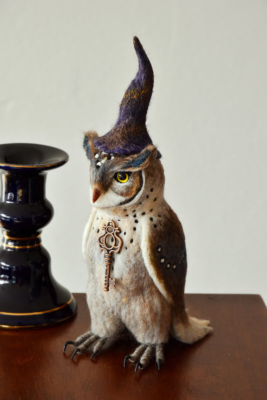 Needle Felted Magical Owl