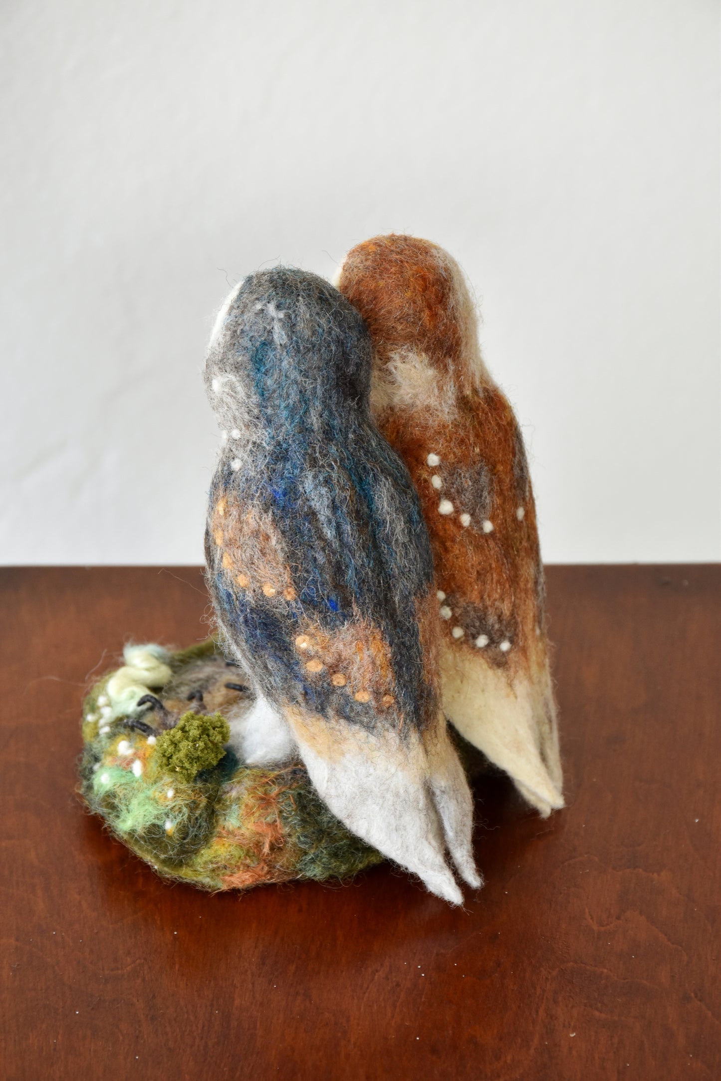 Needle Felted Barn Owls Lovers