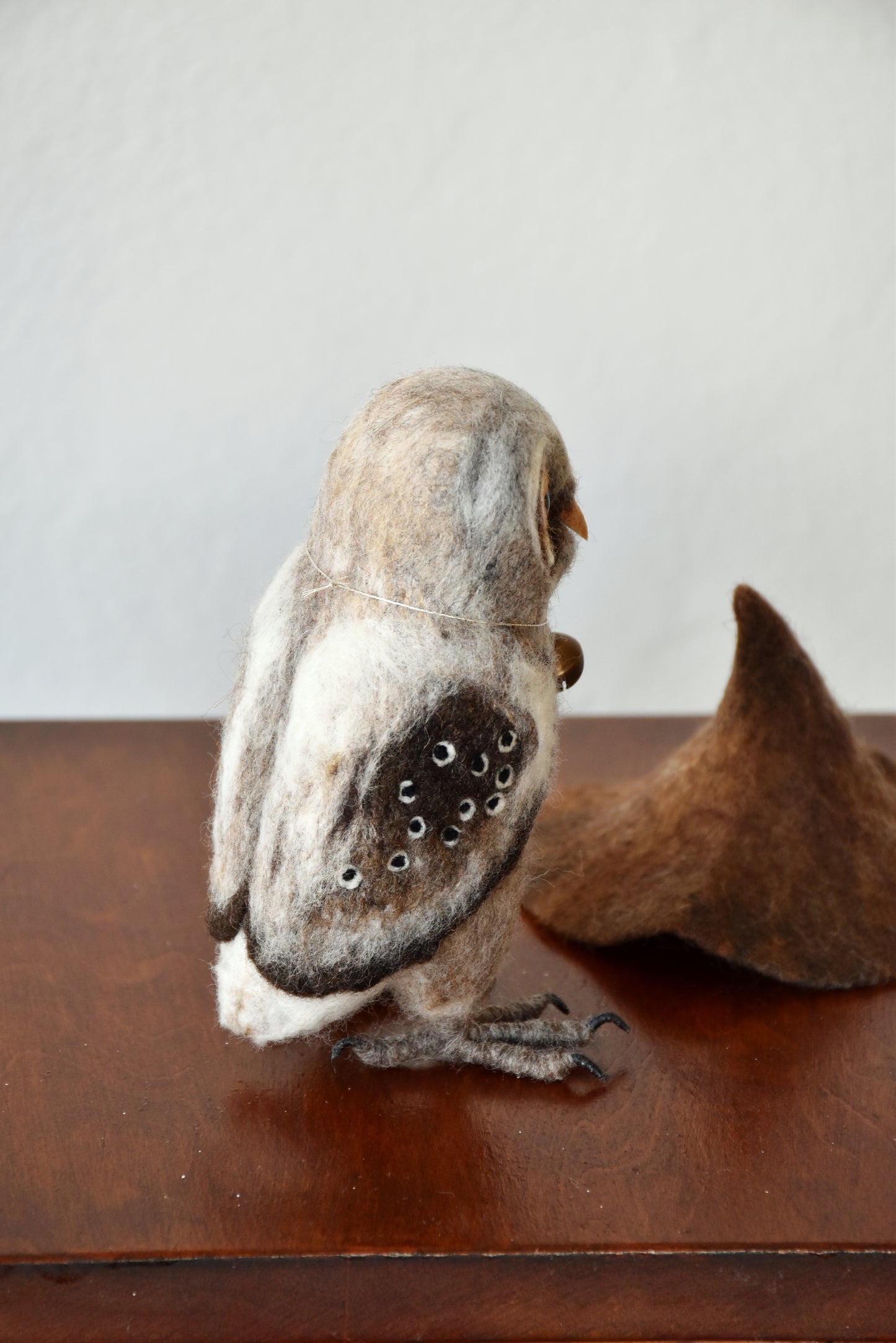 Needle Felted Little Witch Owl