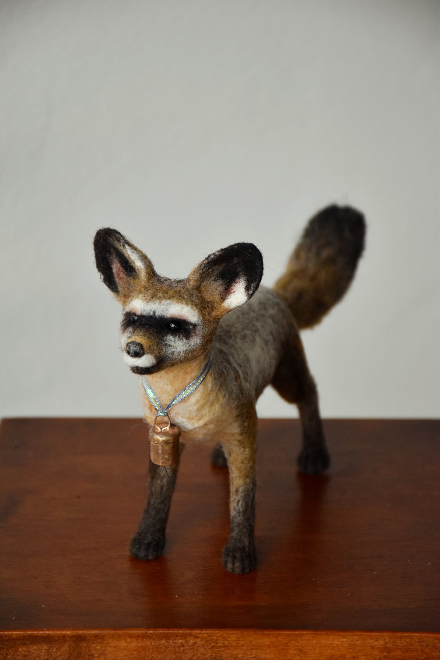 Needle Felted Bat eared Fox