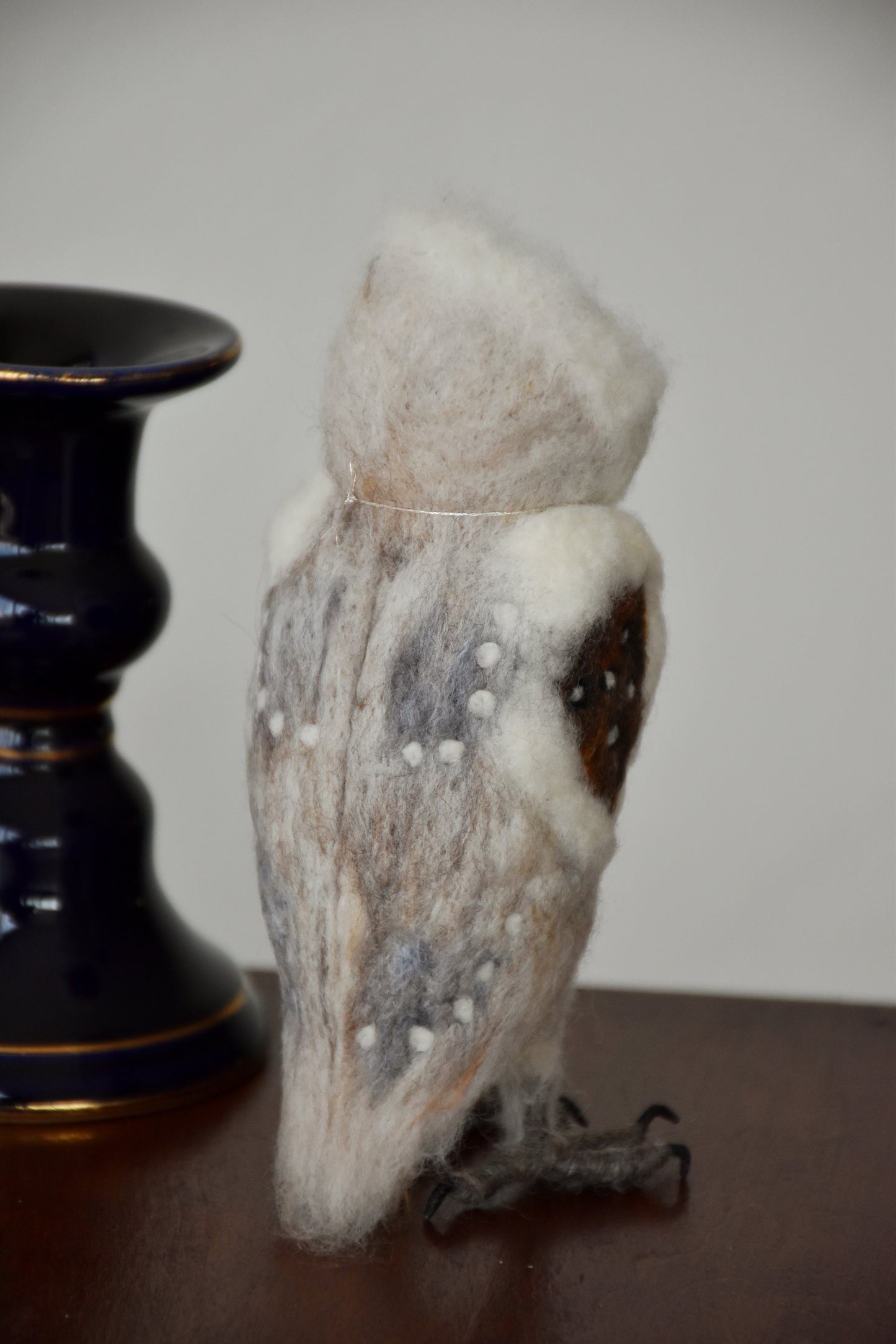 Needle Felted Baby Barn Owl