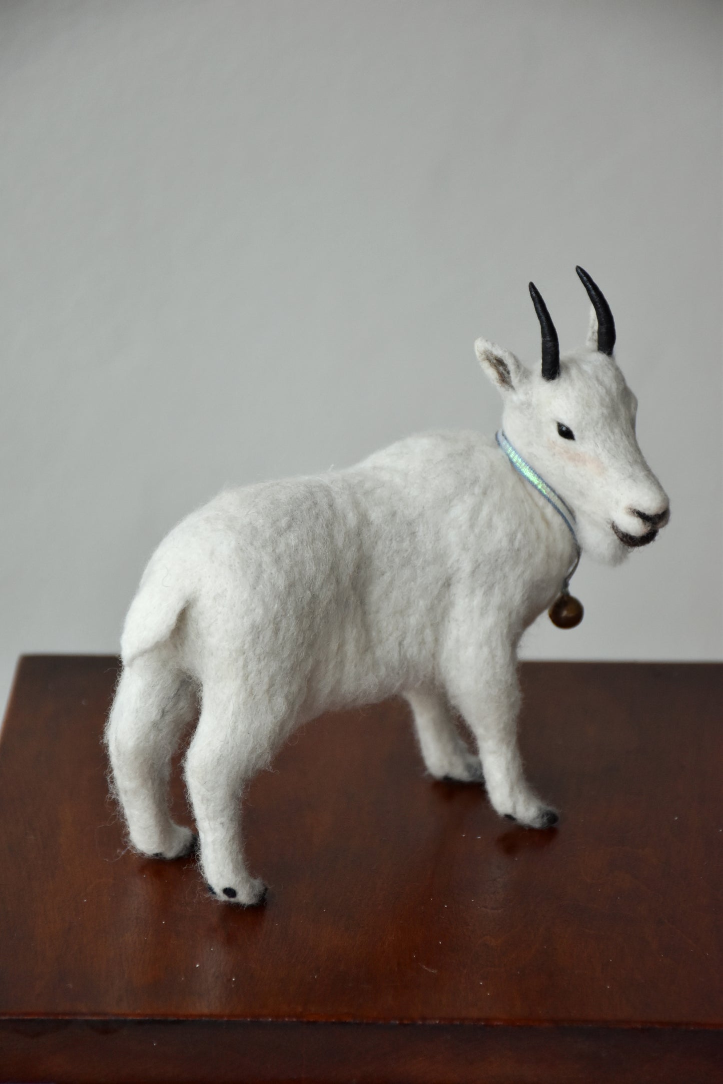 Needle Felted Mountain Goat