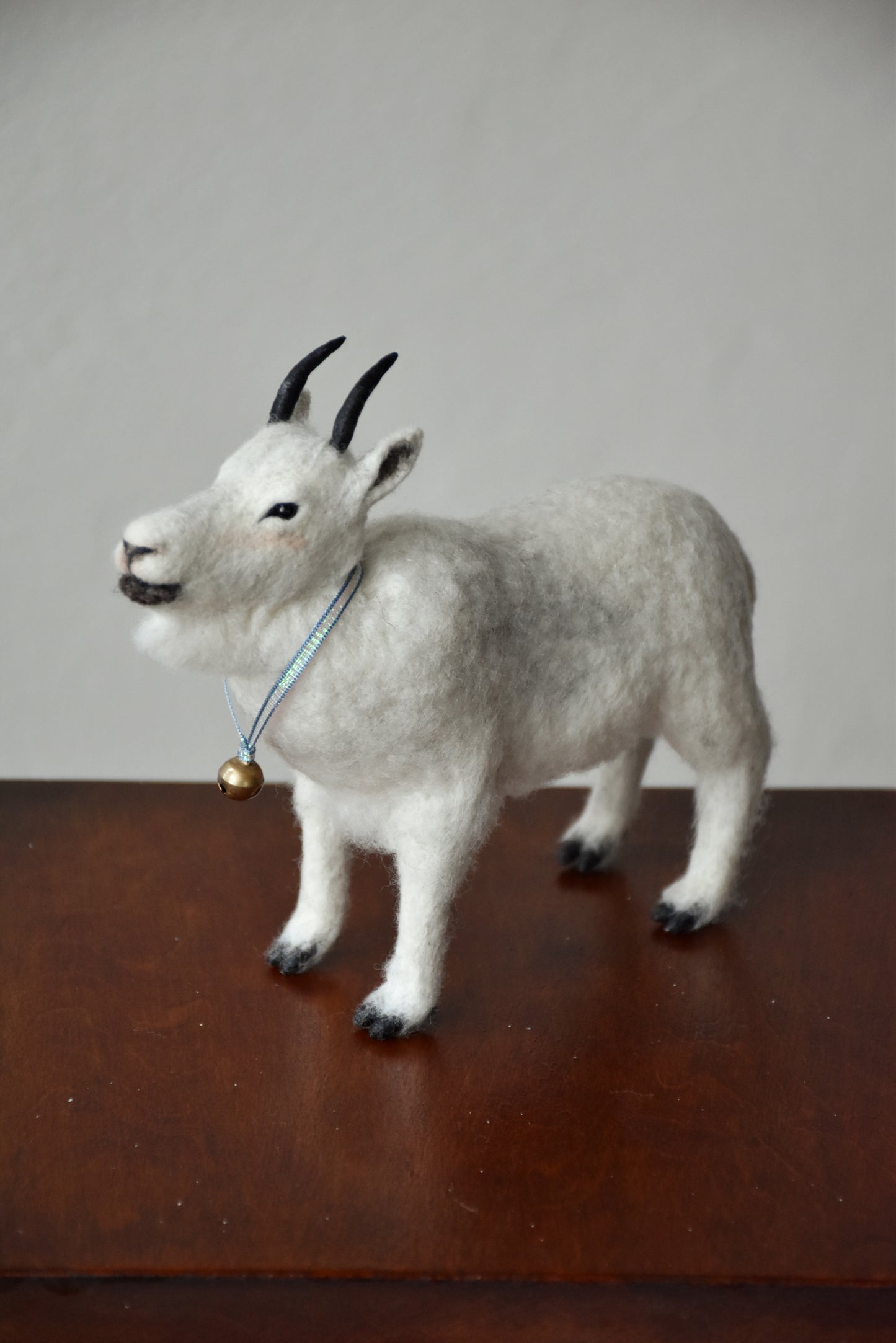 Needle Felted Mountain Goat