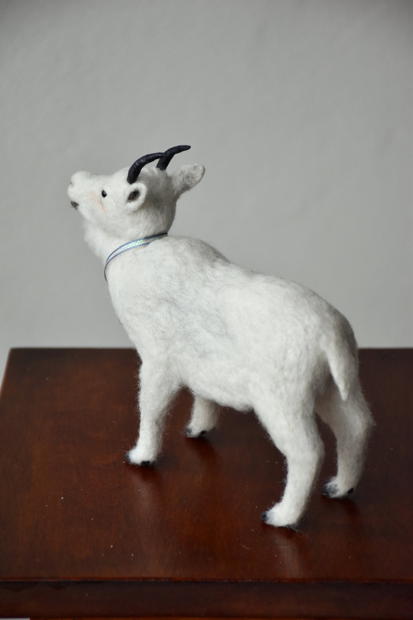 Needle Felted Mountain Goat