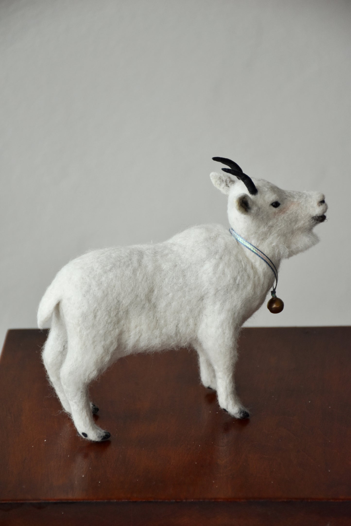 Needle Felted Mountain Goat