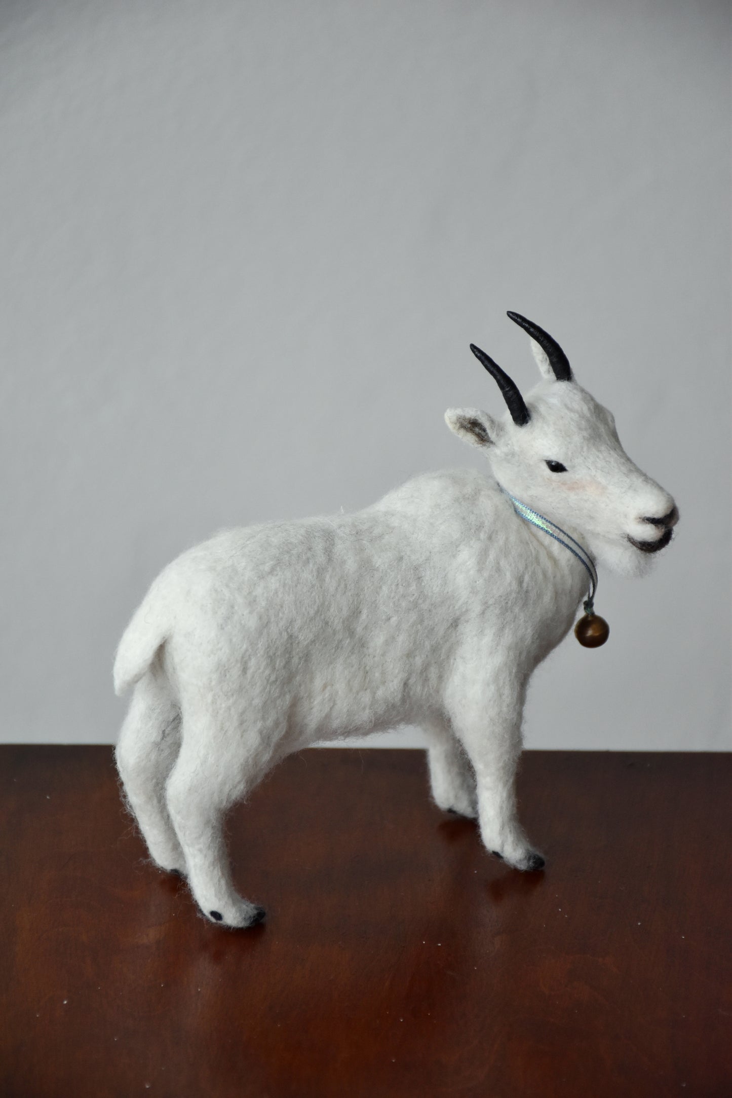 Needle Felted Mountain Goat